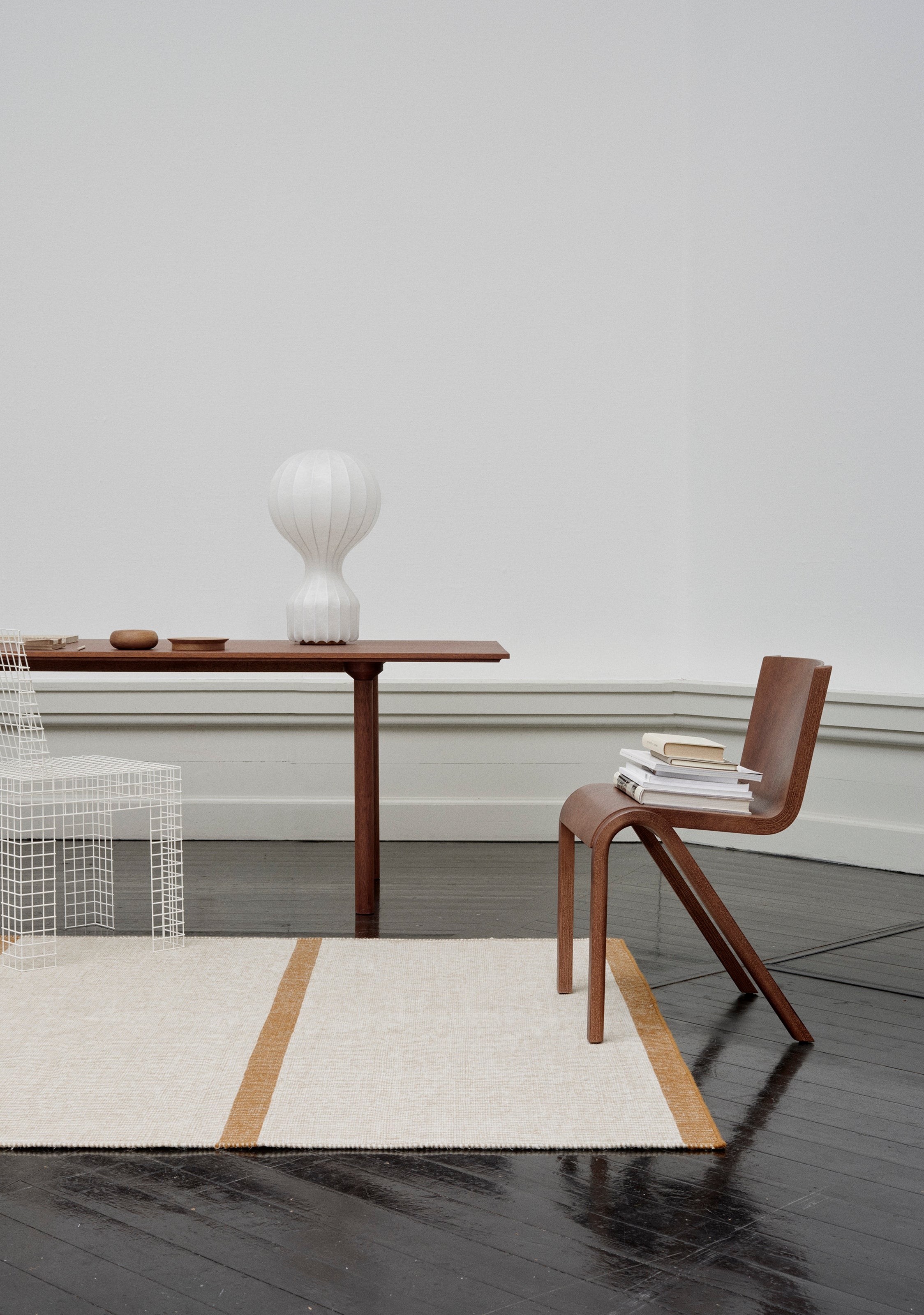 Koberec RAPALLO béžový s horčicovou