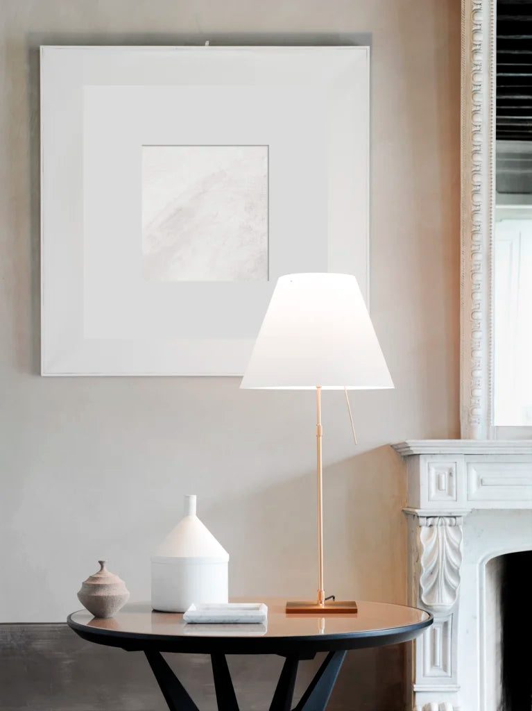 Costanza beige table lamp