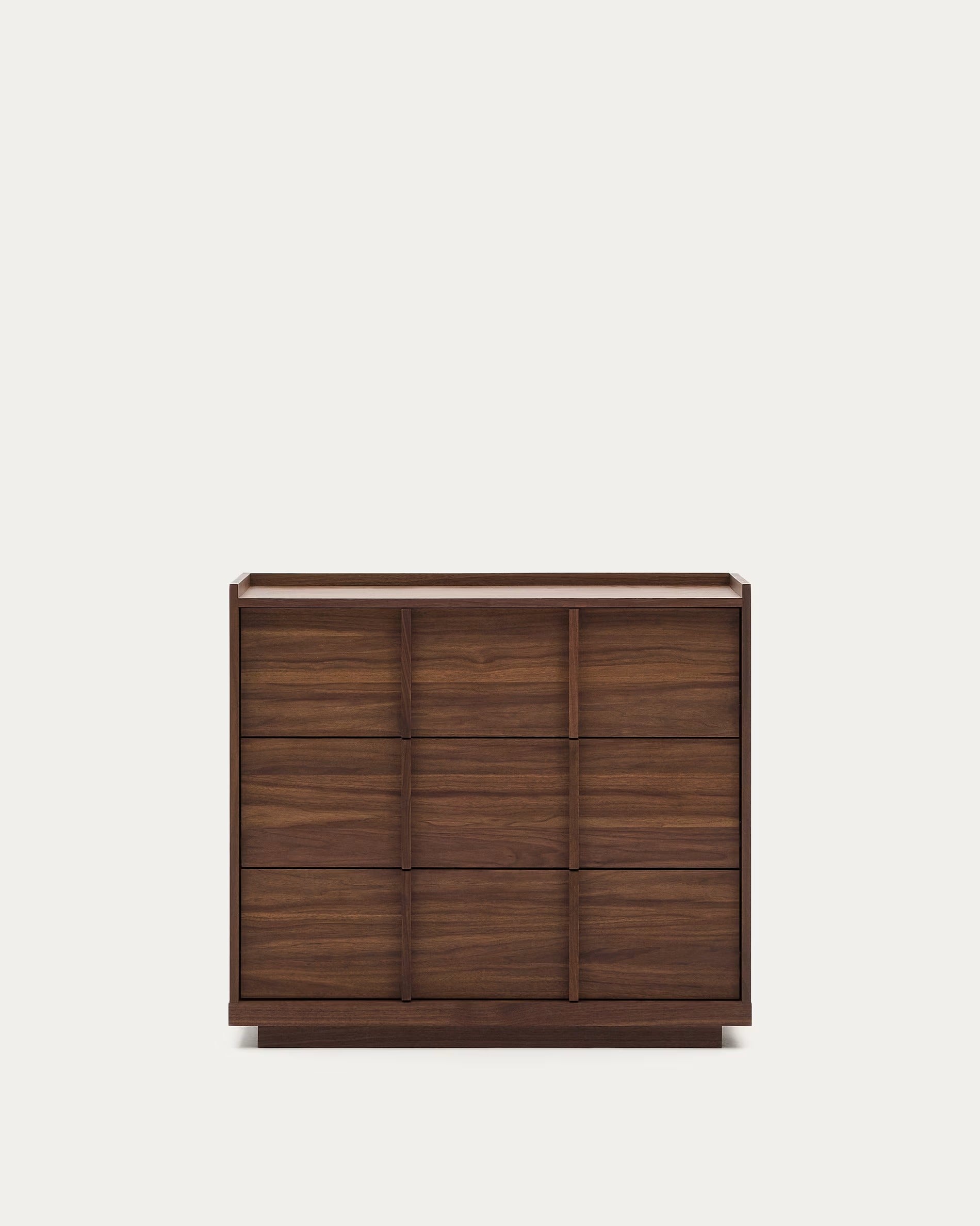ONIX chest of drawers walnut