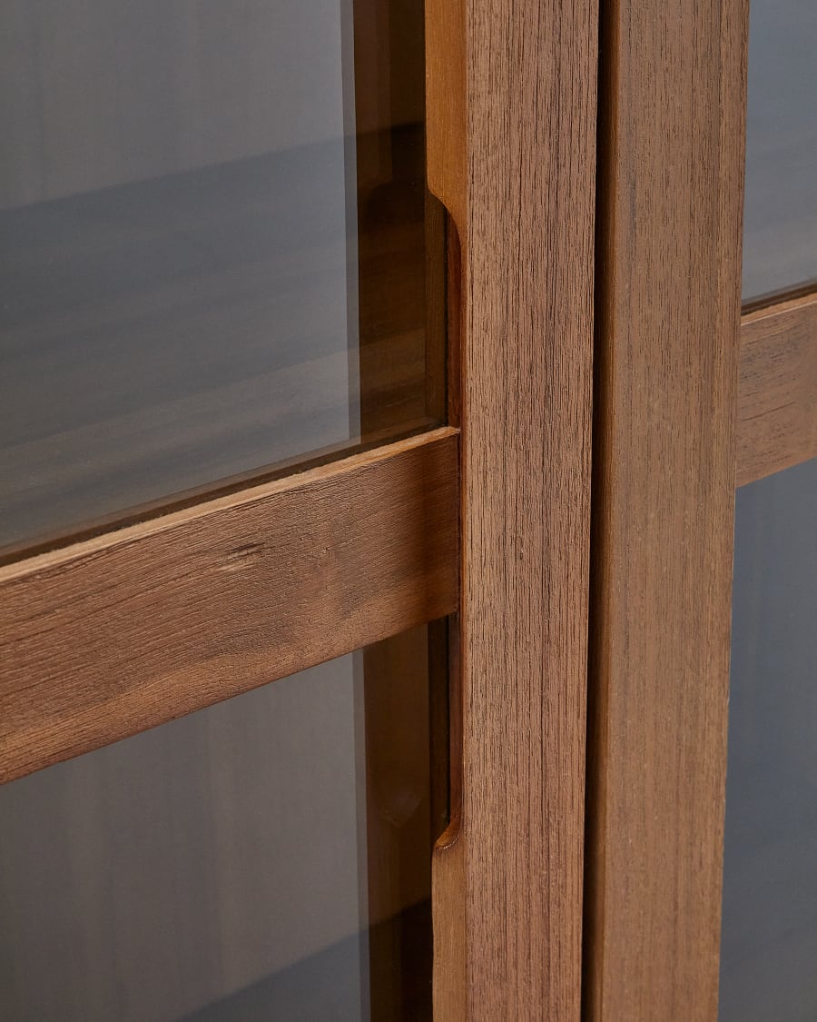 Vitrína SASHI z teakového dreva