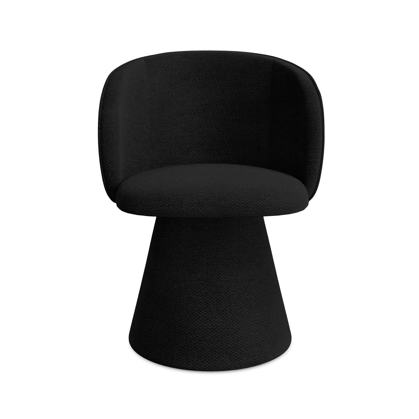 Stolička MAIA čierny boucle