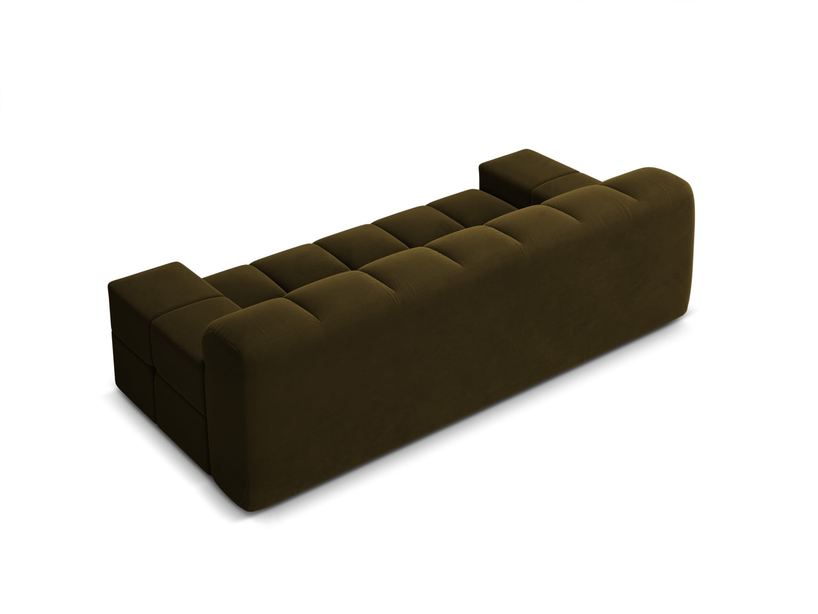 Velvet 2-Seater Sofa AGAVE Green