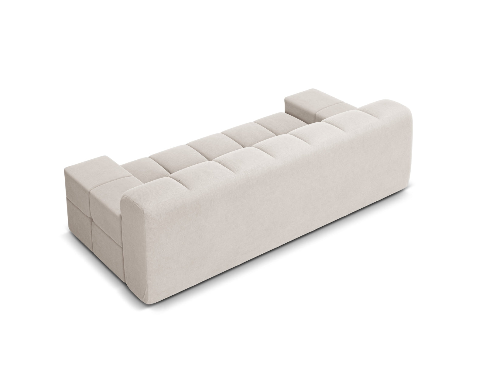 2-seater Sofa AGAVE light beige chenille