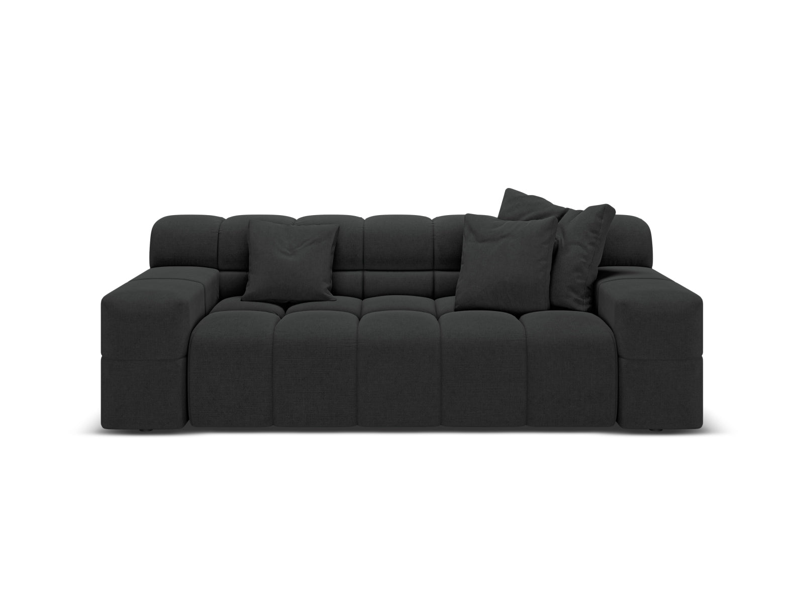 2-seater Sofa AGAVE anthracite chenille