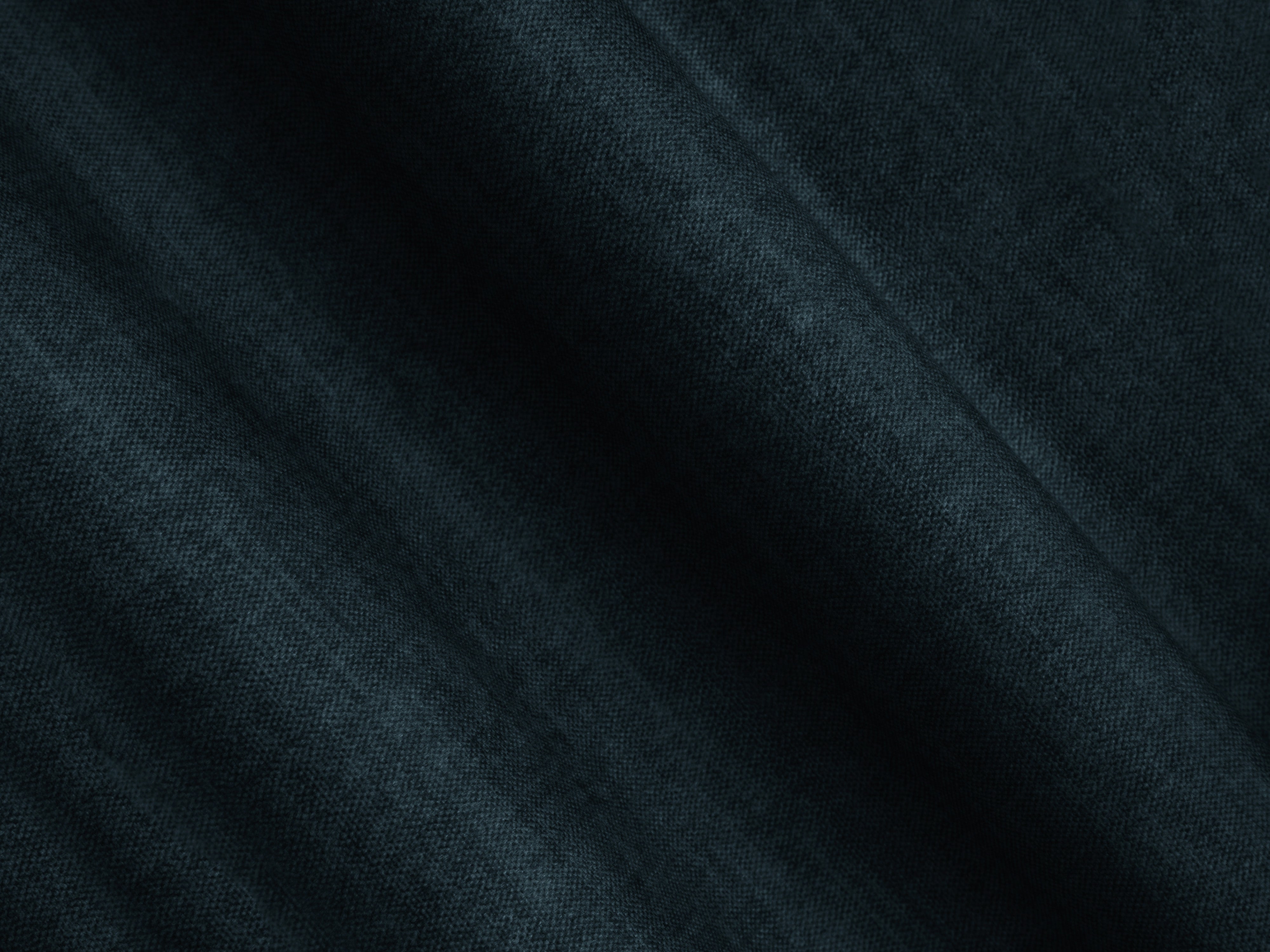 Sofa z aksamitom s funkciou spania RIBES modrý petrol