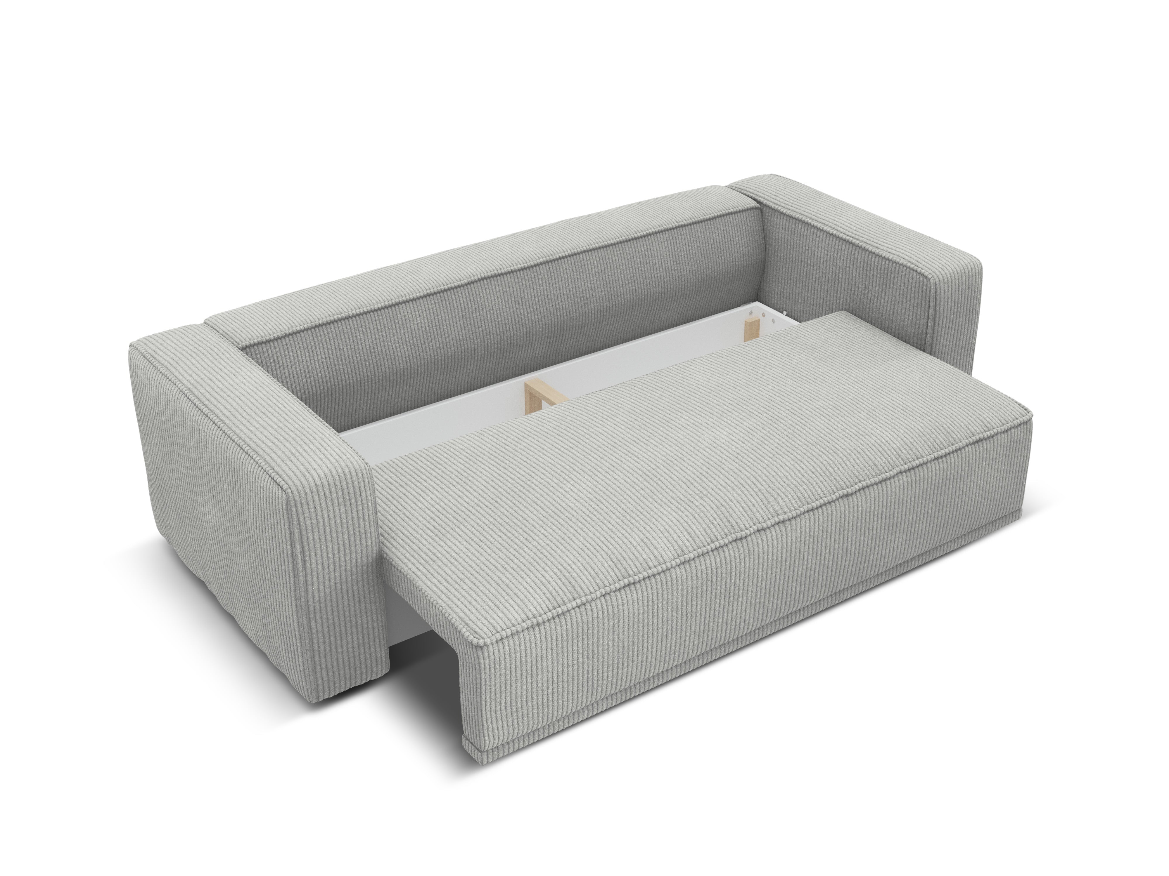 Sofa s funkciou spania RIBES šedý zamat