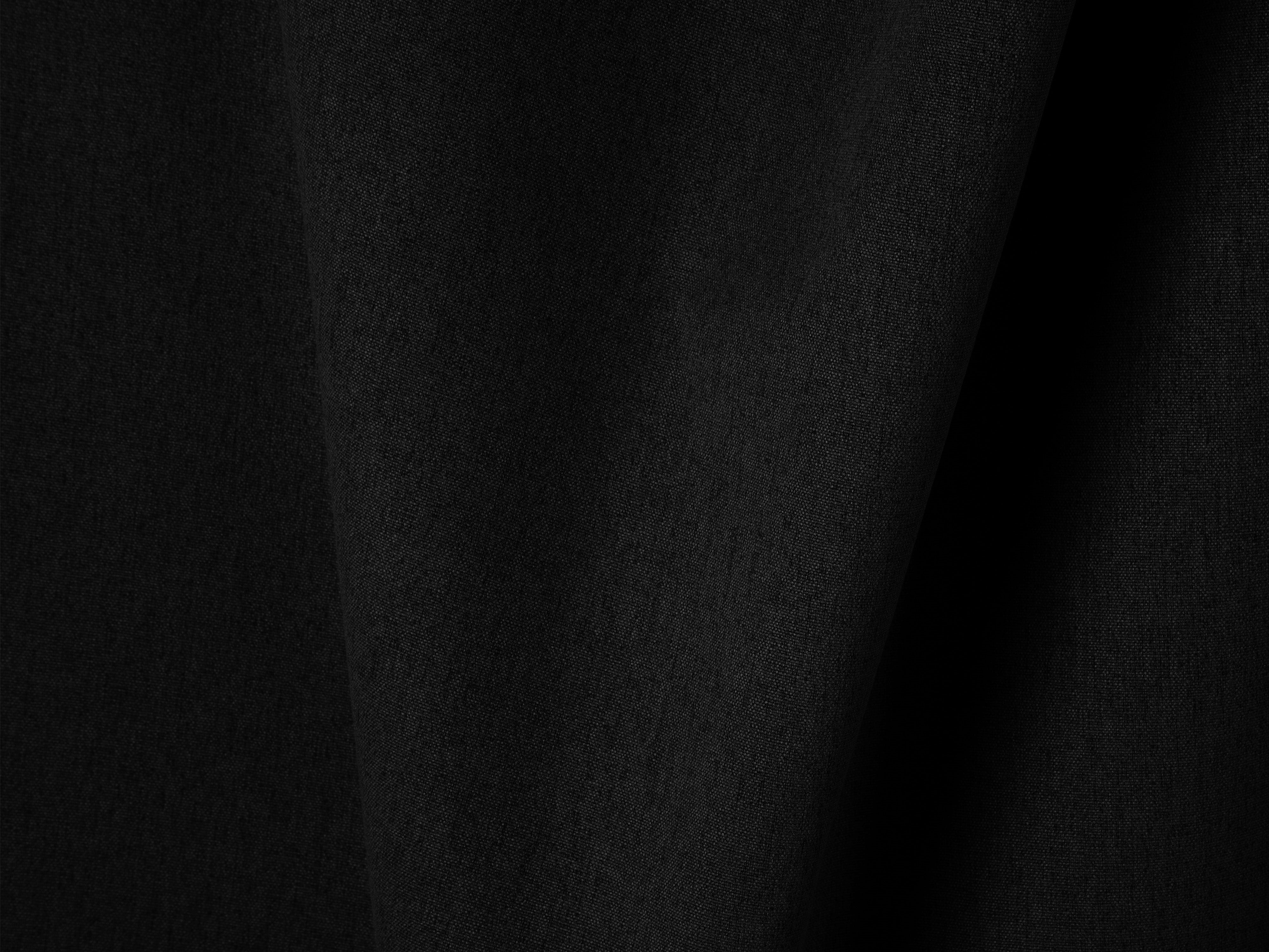 Pohovka s funkciou spania RIBES čierny šenil