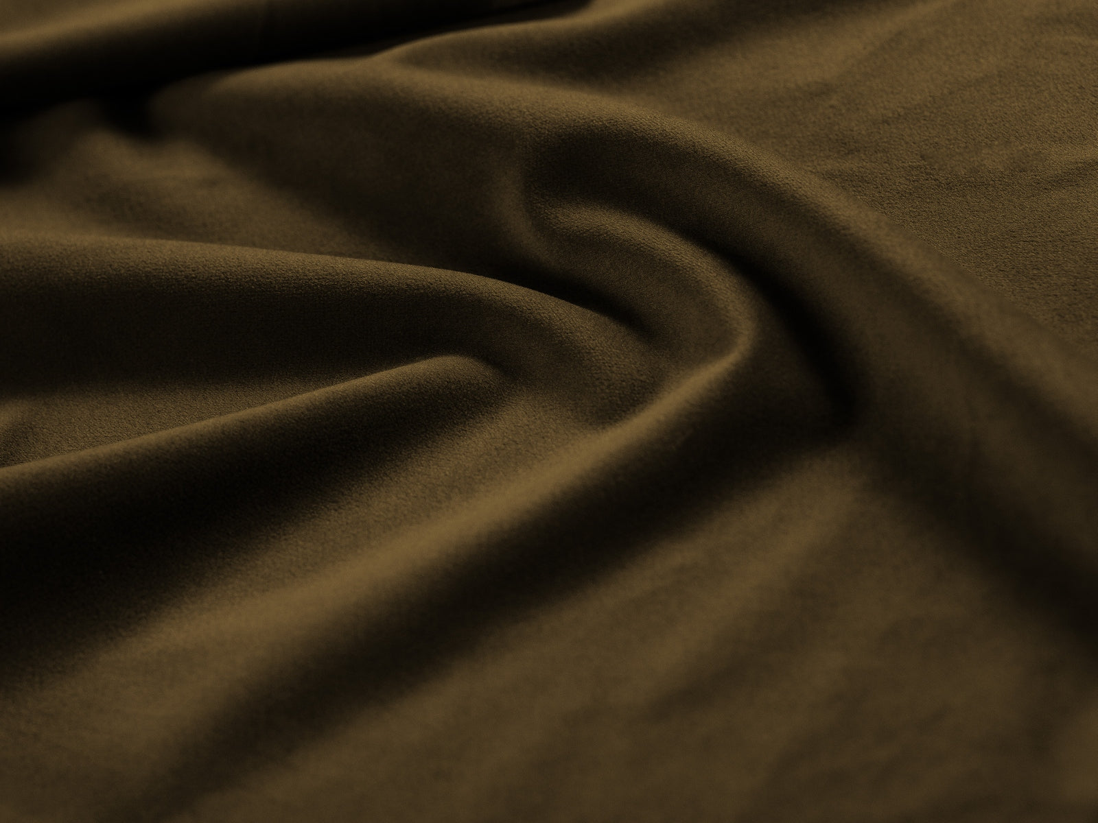 Sofa z jemného velúru 3-miestna AGAVE zelená