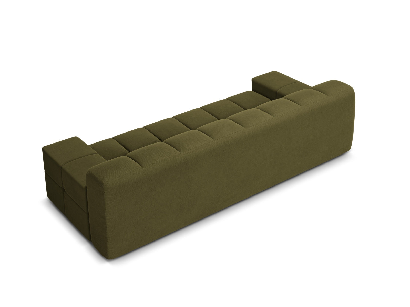 3-seater Sofa AGAVE green chenille