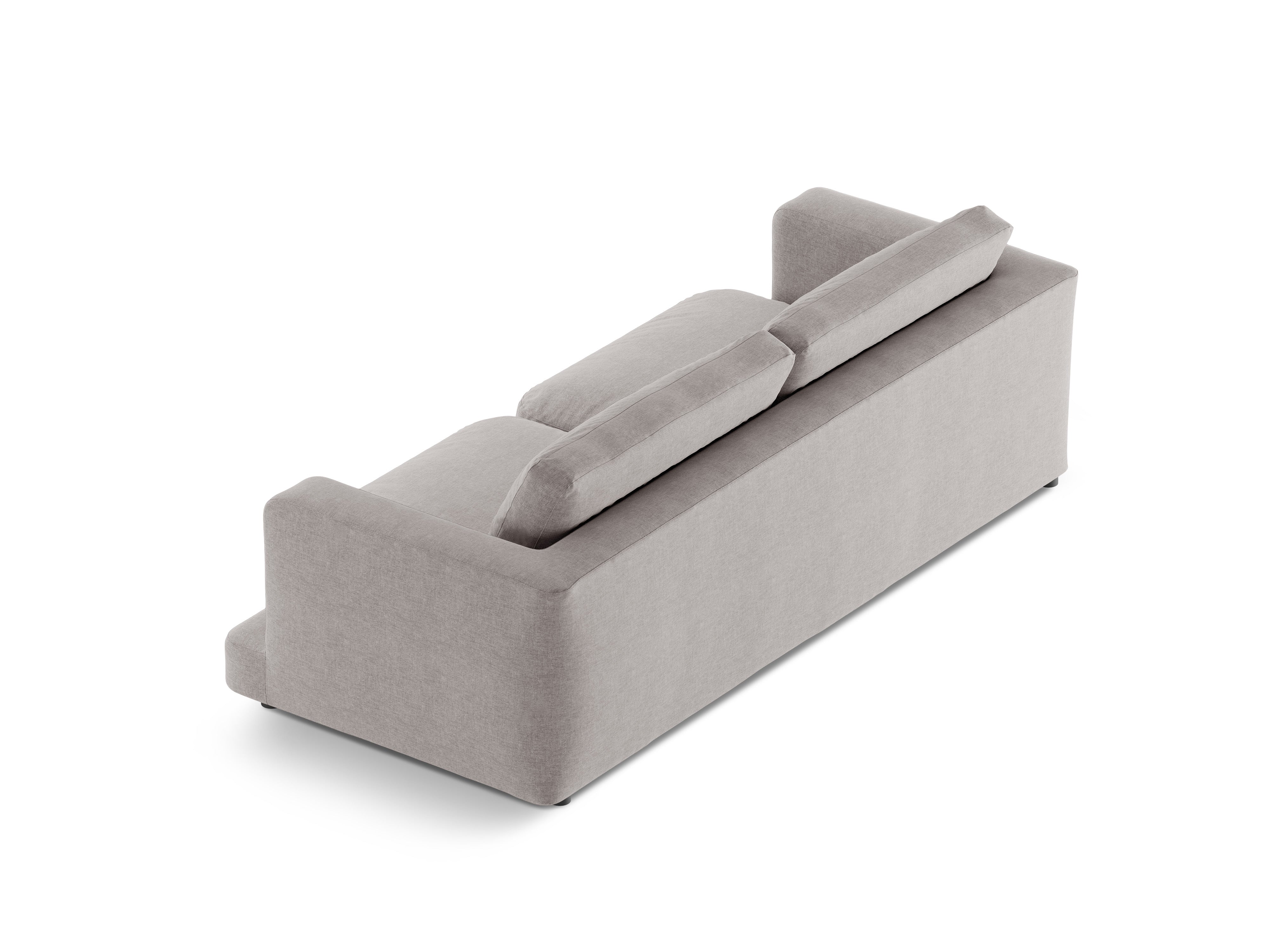 Pohovka 3-miestna DAPHNE teplá šedá szenil