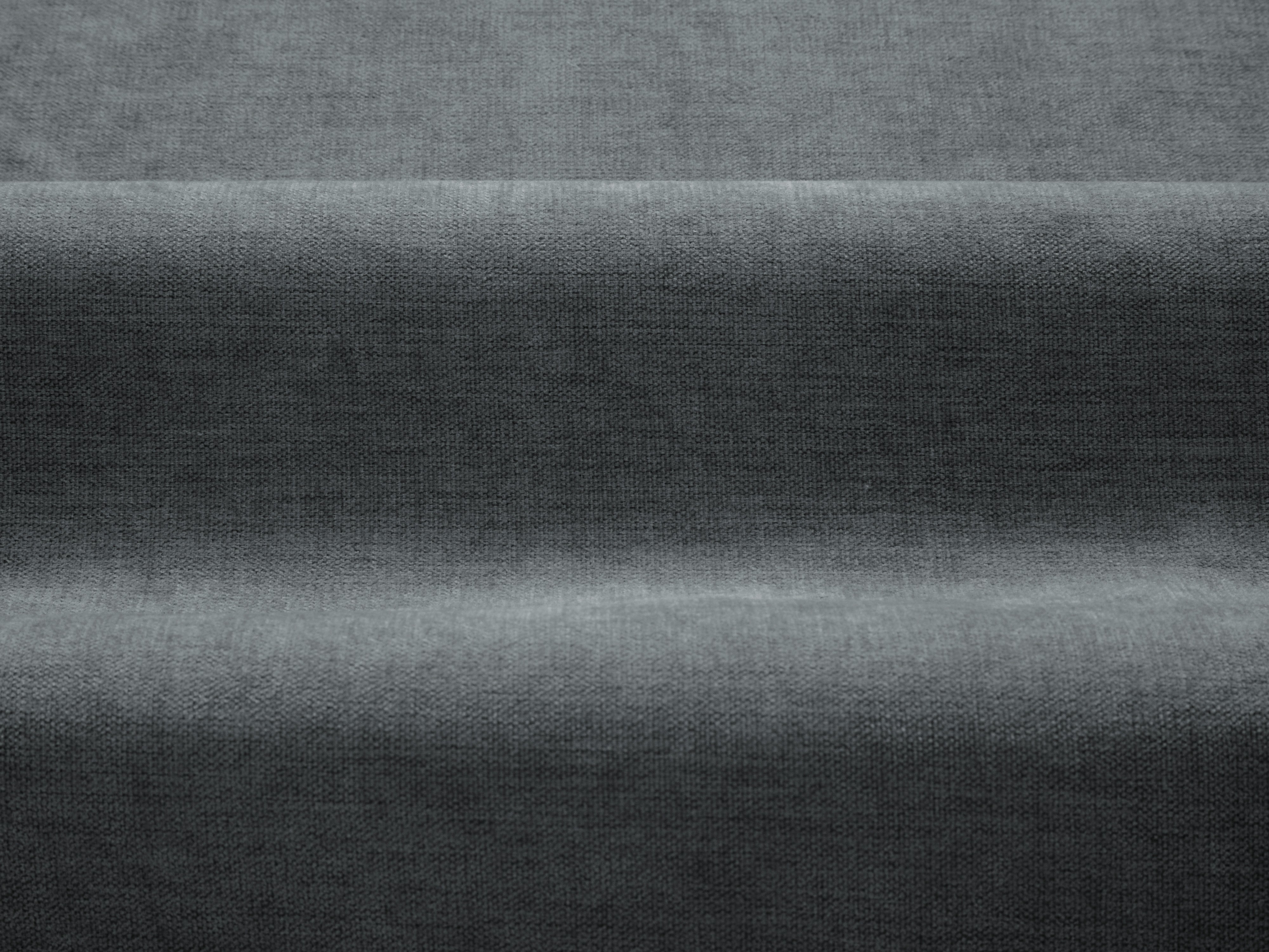 3-seater Sofa DAPHNE dark gray chenille