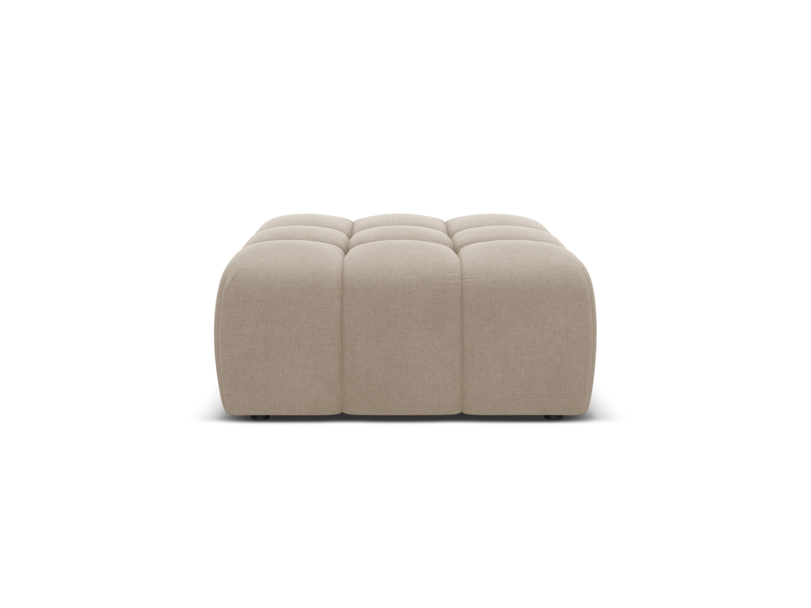 AGAVE pouf beige chenille
