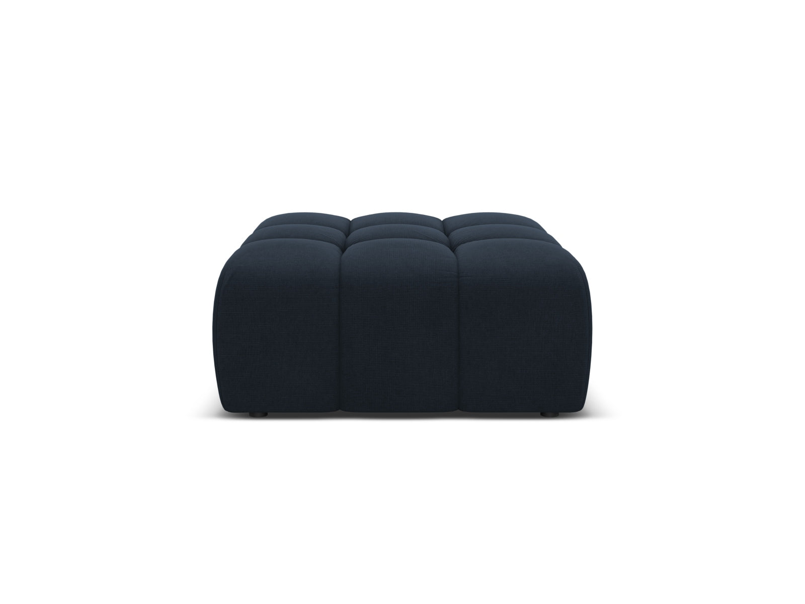 AGAVE pouf navy chenille