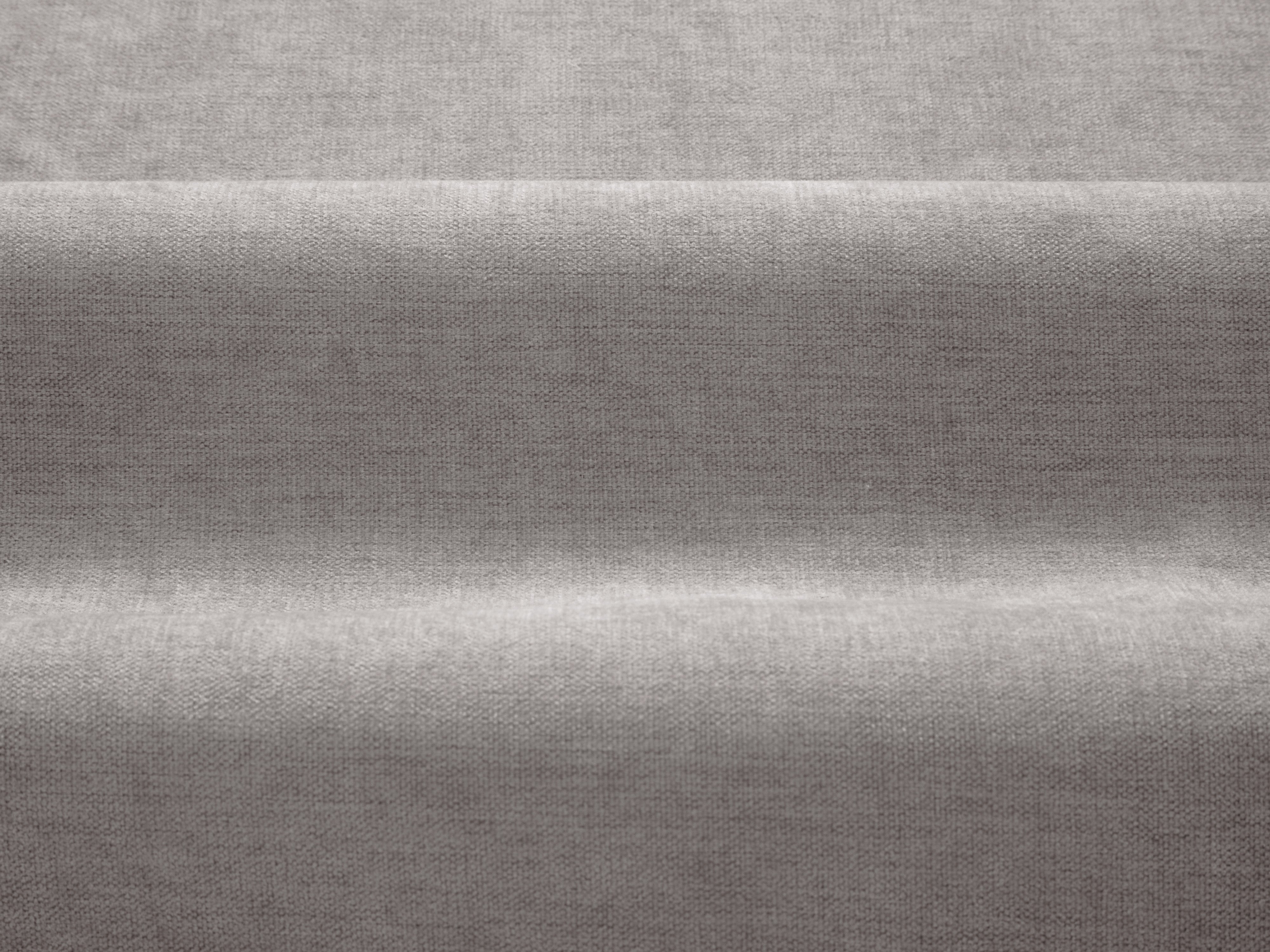 Right-sided corner sofa DAPHNE warm gray chenille