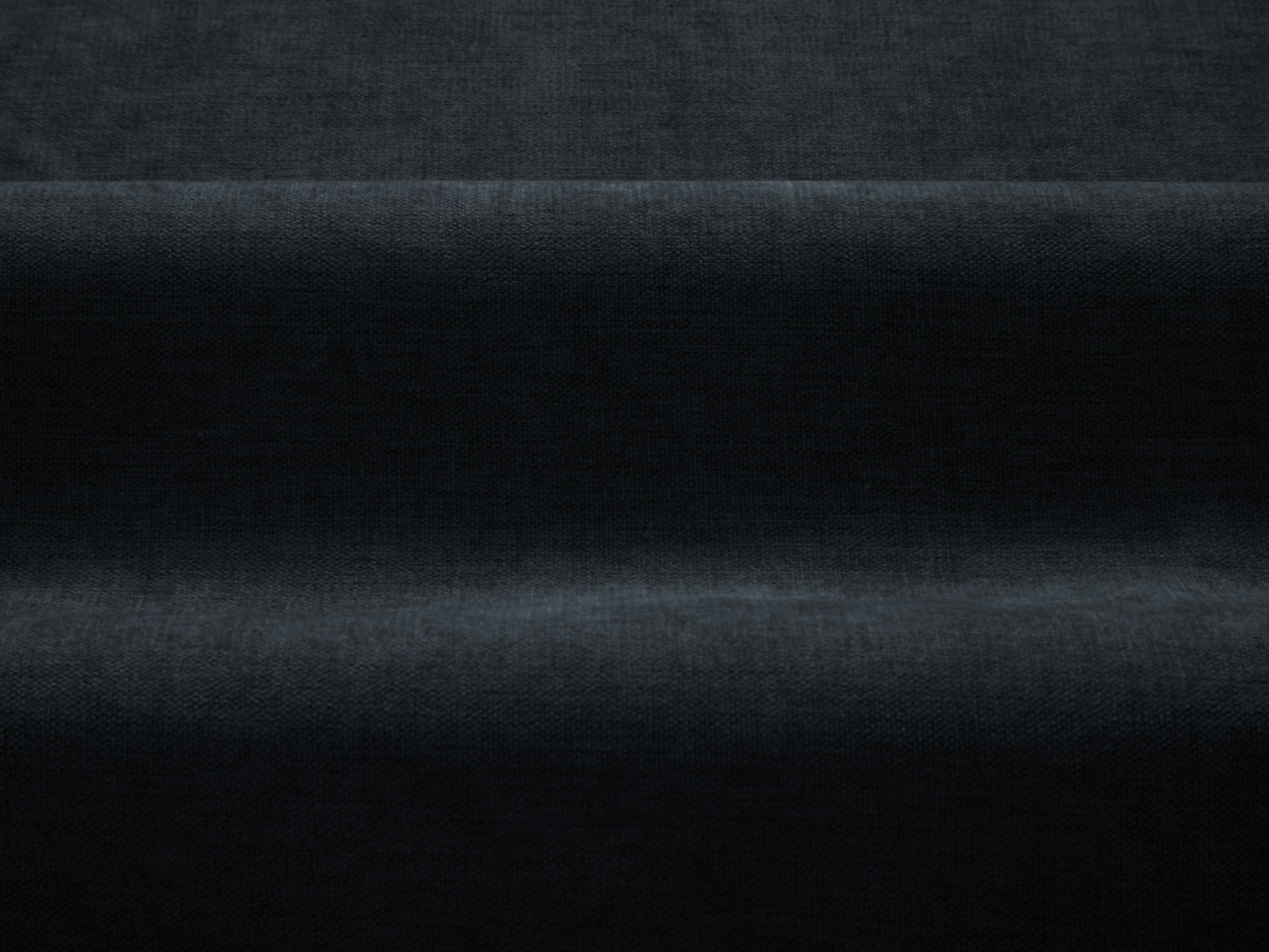 Pravostranný rohový gauč DAPHNE čierny szenil