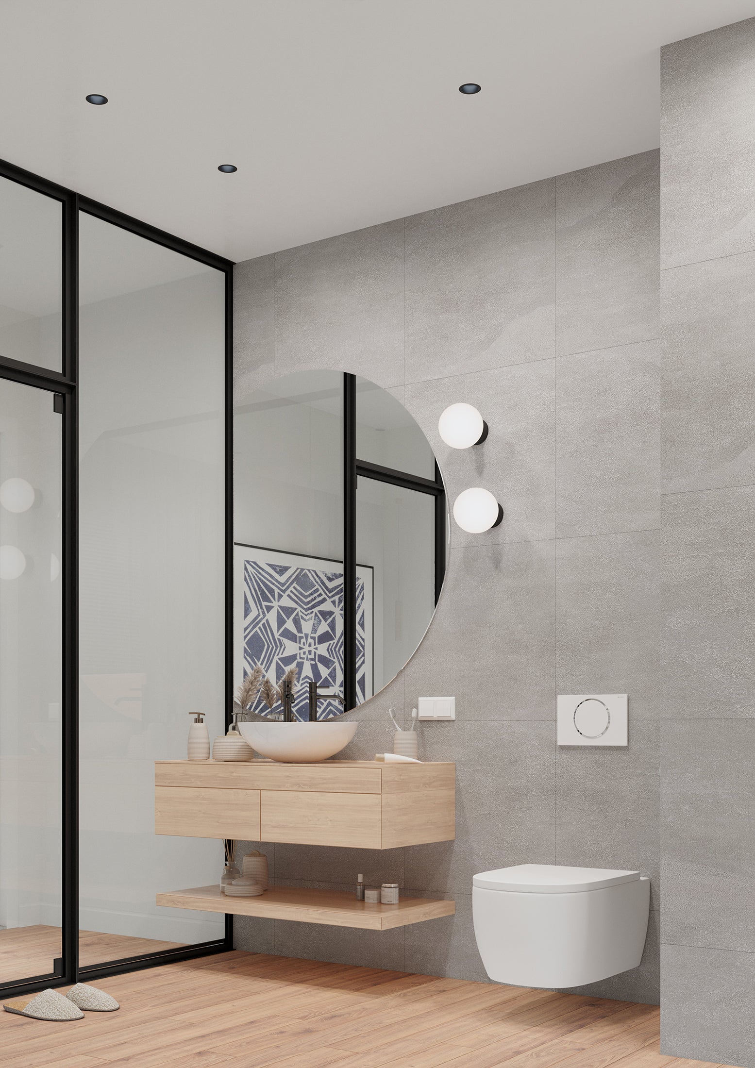 MODERN BALL SIMPLE surface-mounted fixture