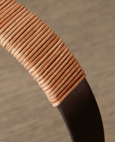 Prenosná lampa CARRIE z bronzovaného mosadzu