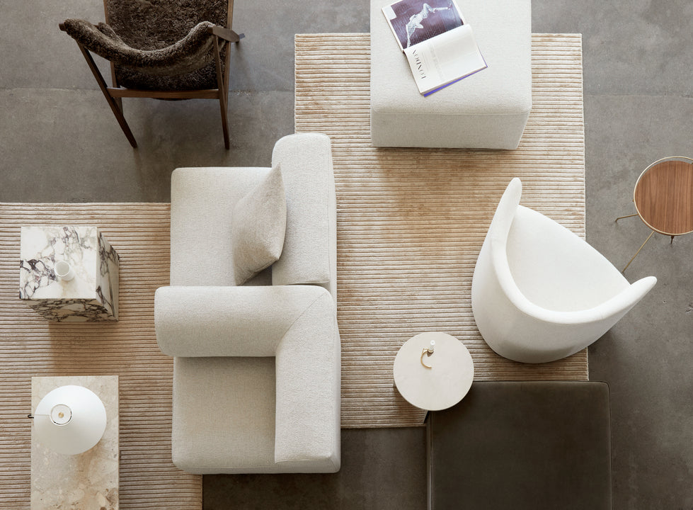 Koberec HOUKIME modrý