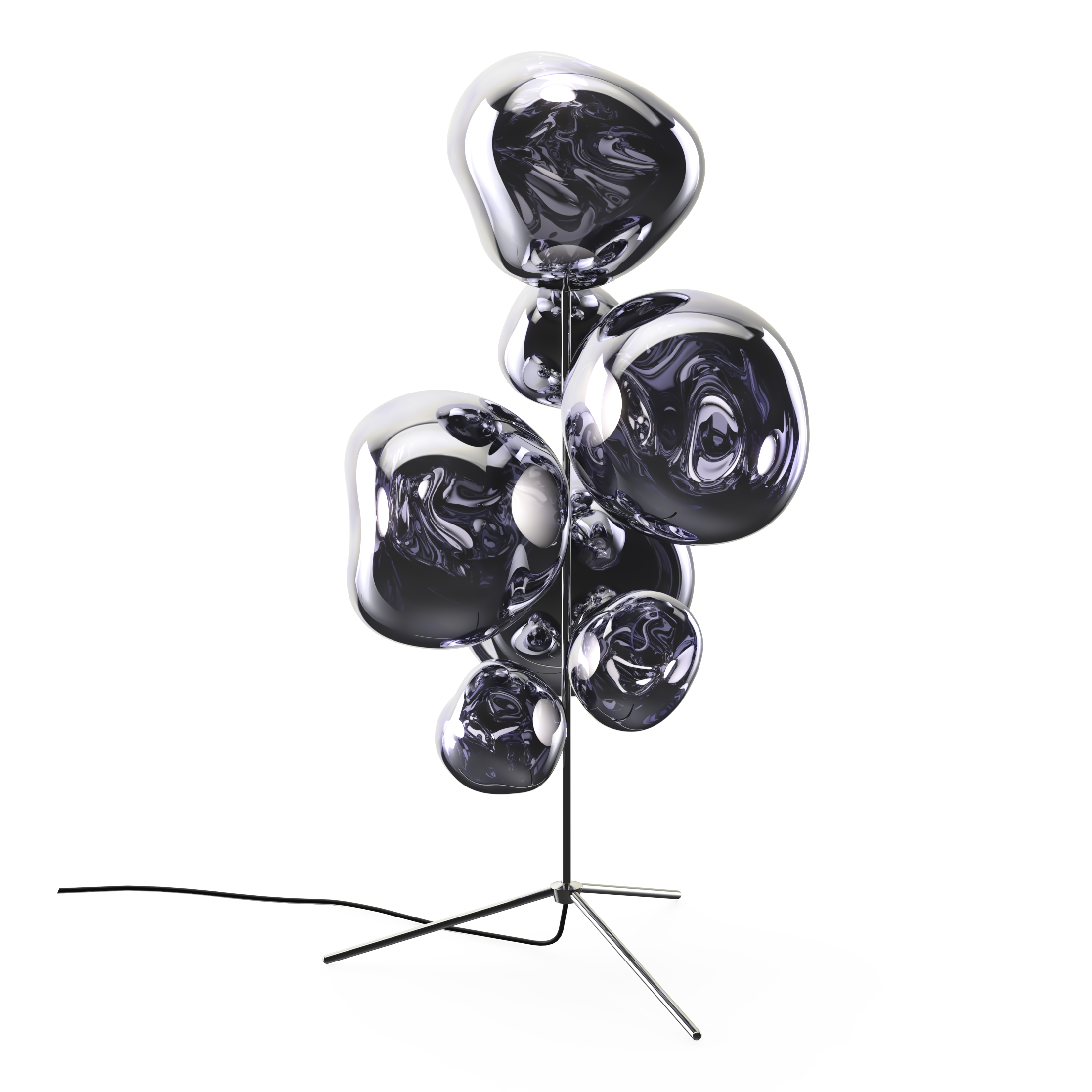 Smoky MELT Floor Lamp