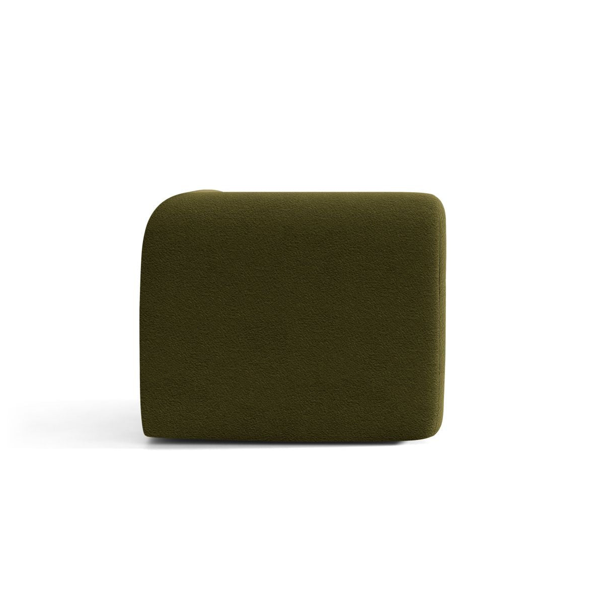 Sofa modulárna NEO - rohový modul olivový boucle