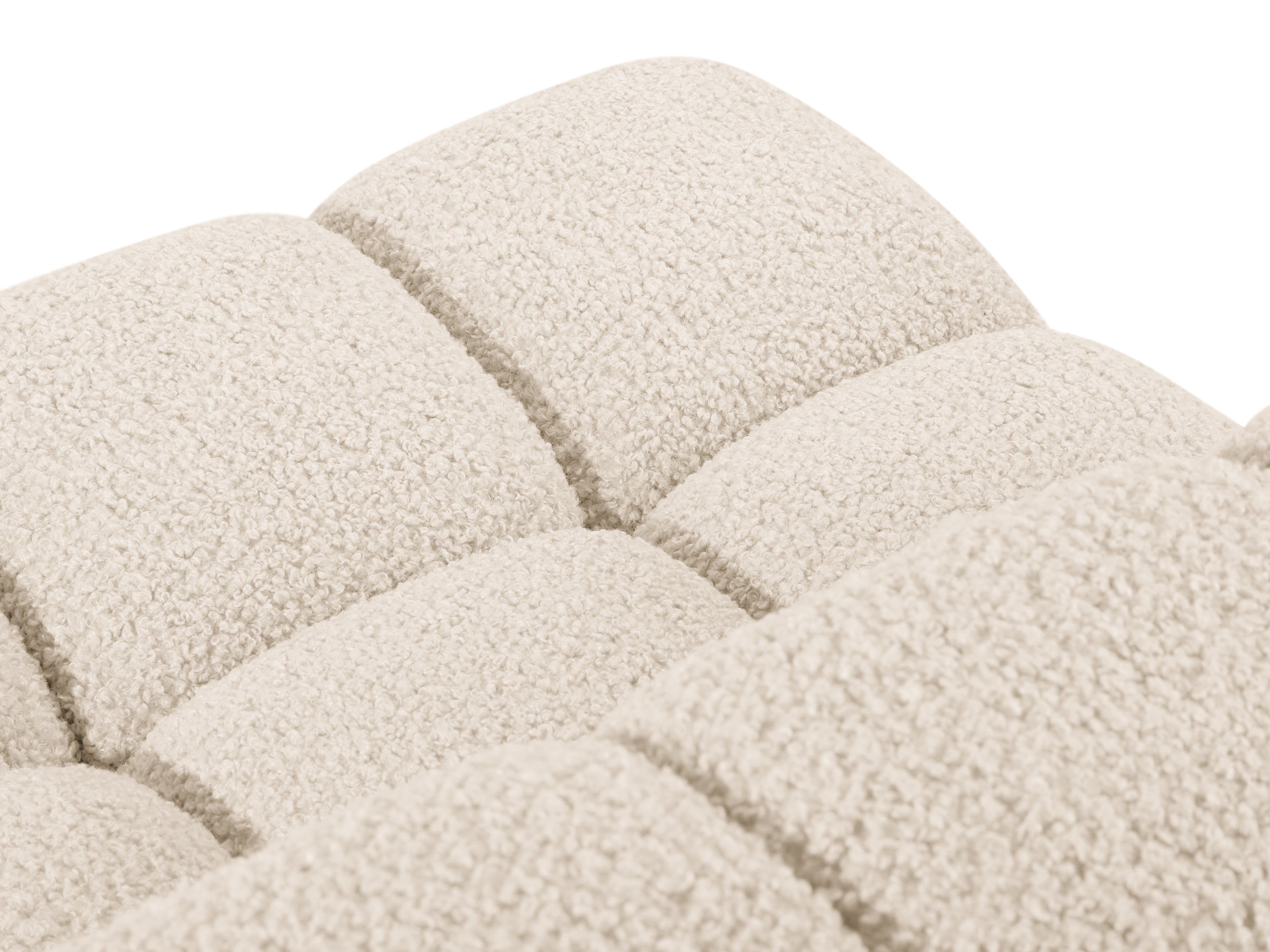 Sofa modulárna BELLIS - rohový modul béžový boucle