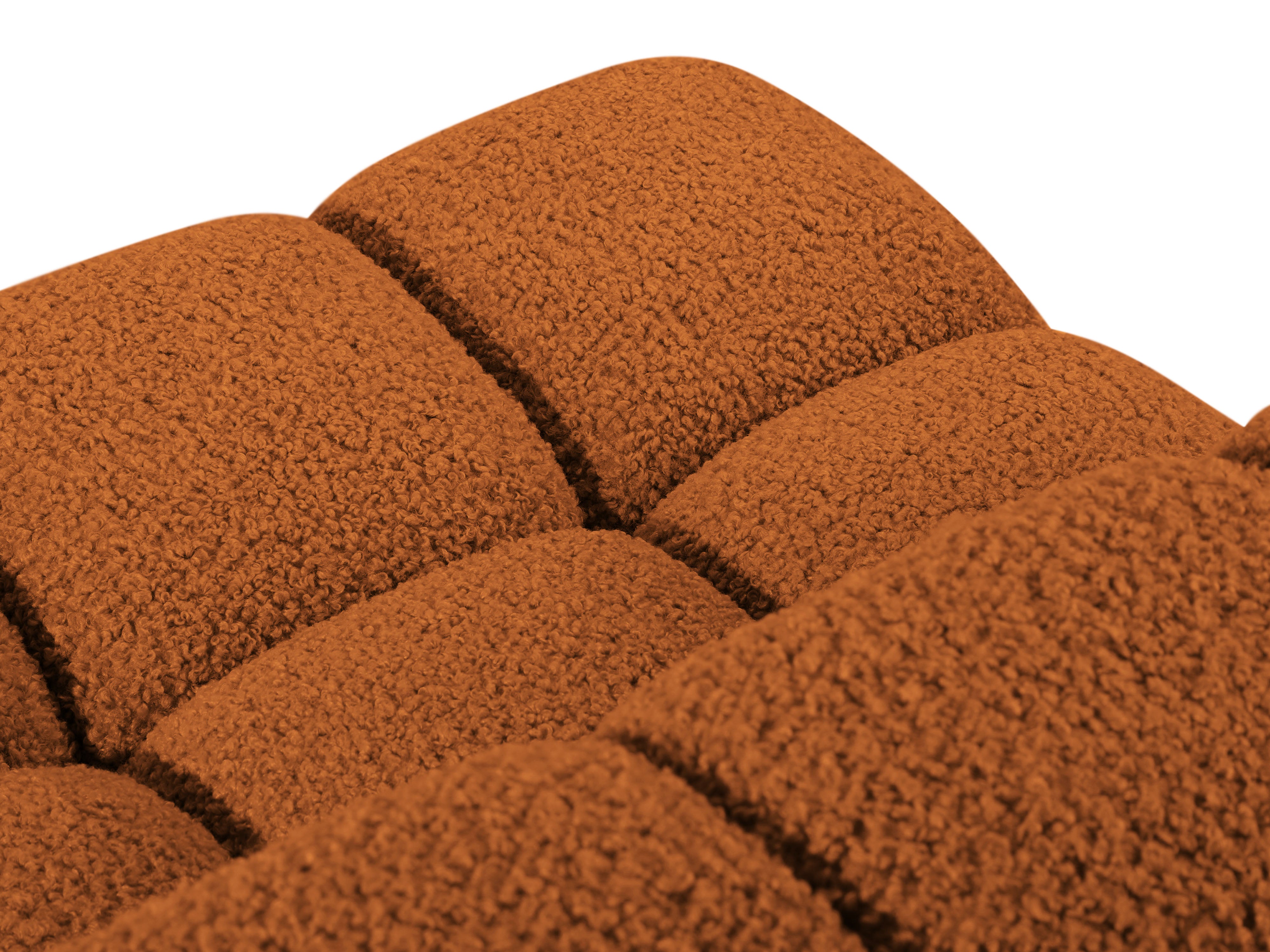 Sofa modulárna BELLIS - rohový modul tehlový boucle