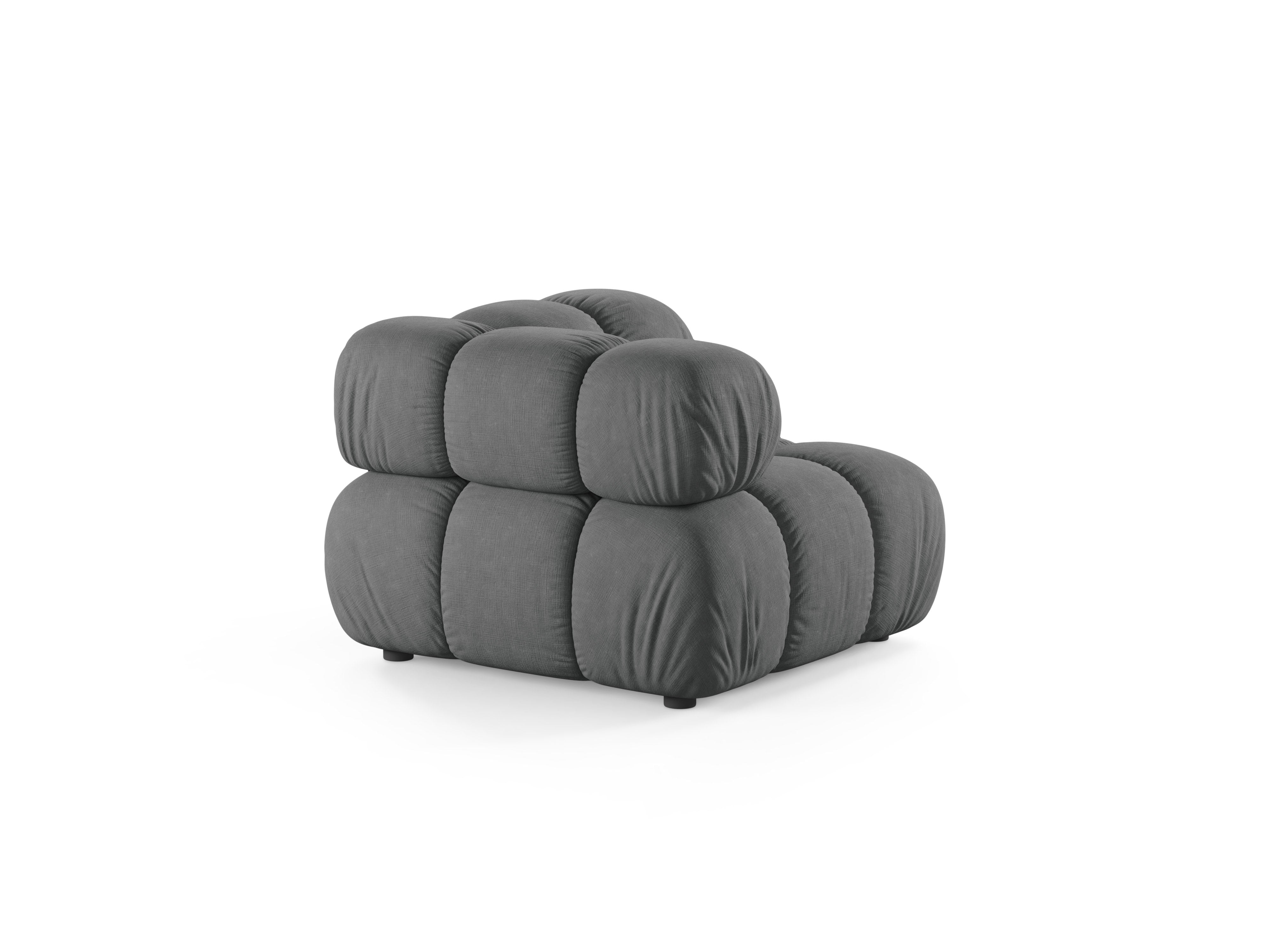 Sofa modulárna BELLIS - rohový modul šedý