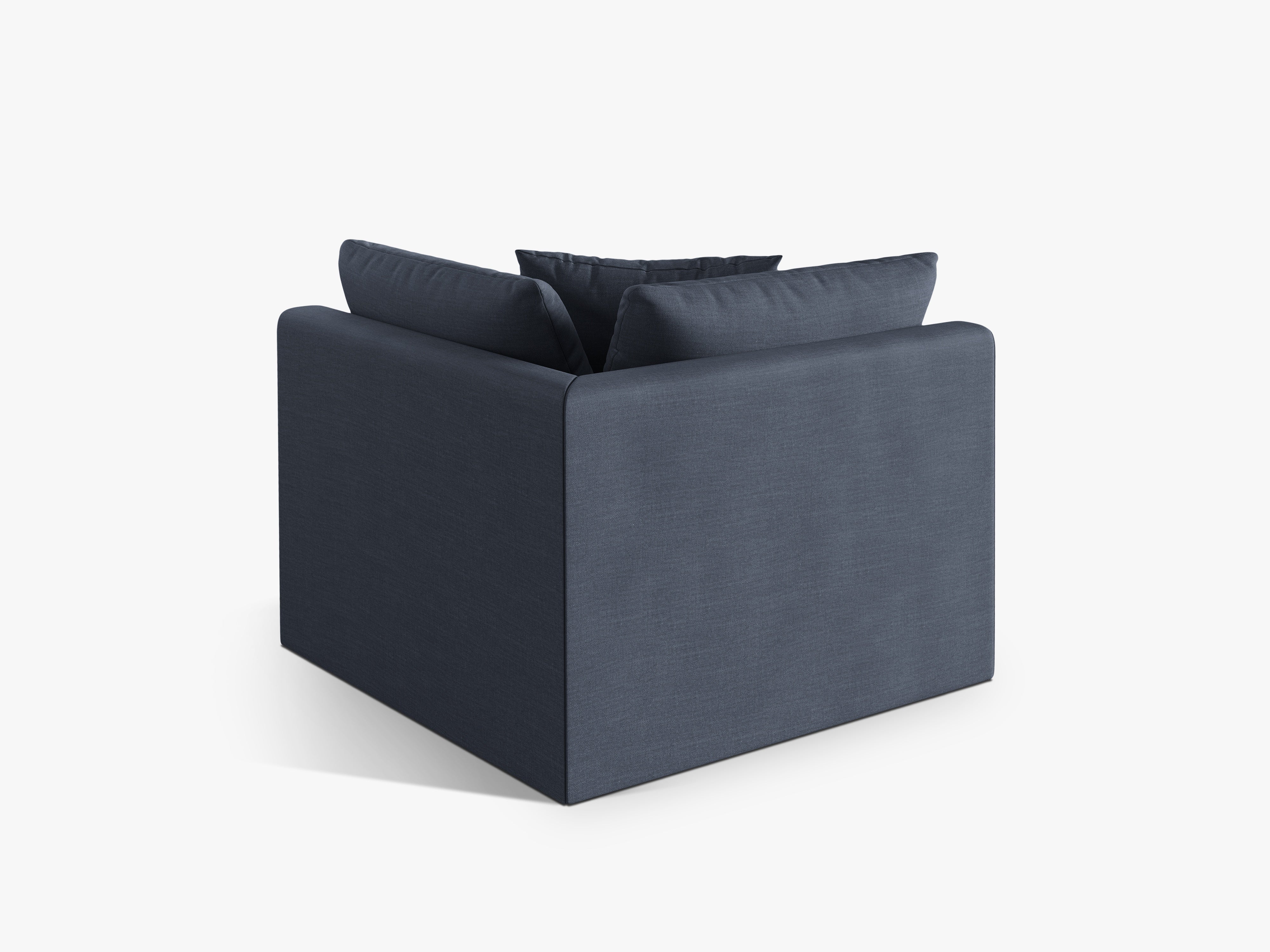 CHRIS Modular Sofa - Light Blue Chenille Corner Element