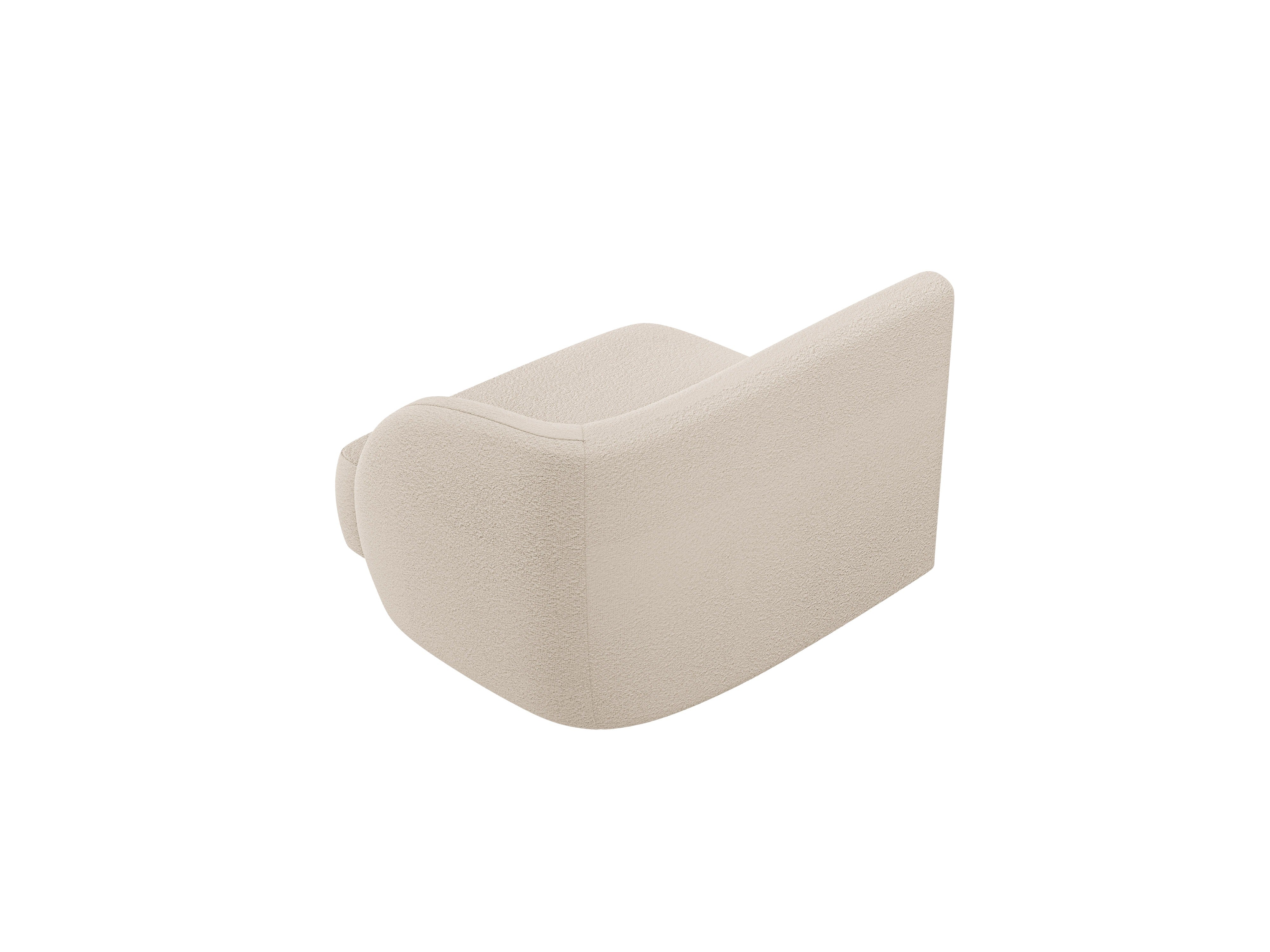 Sofa modulárna MILEY - pravý modul béžový boucle