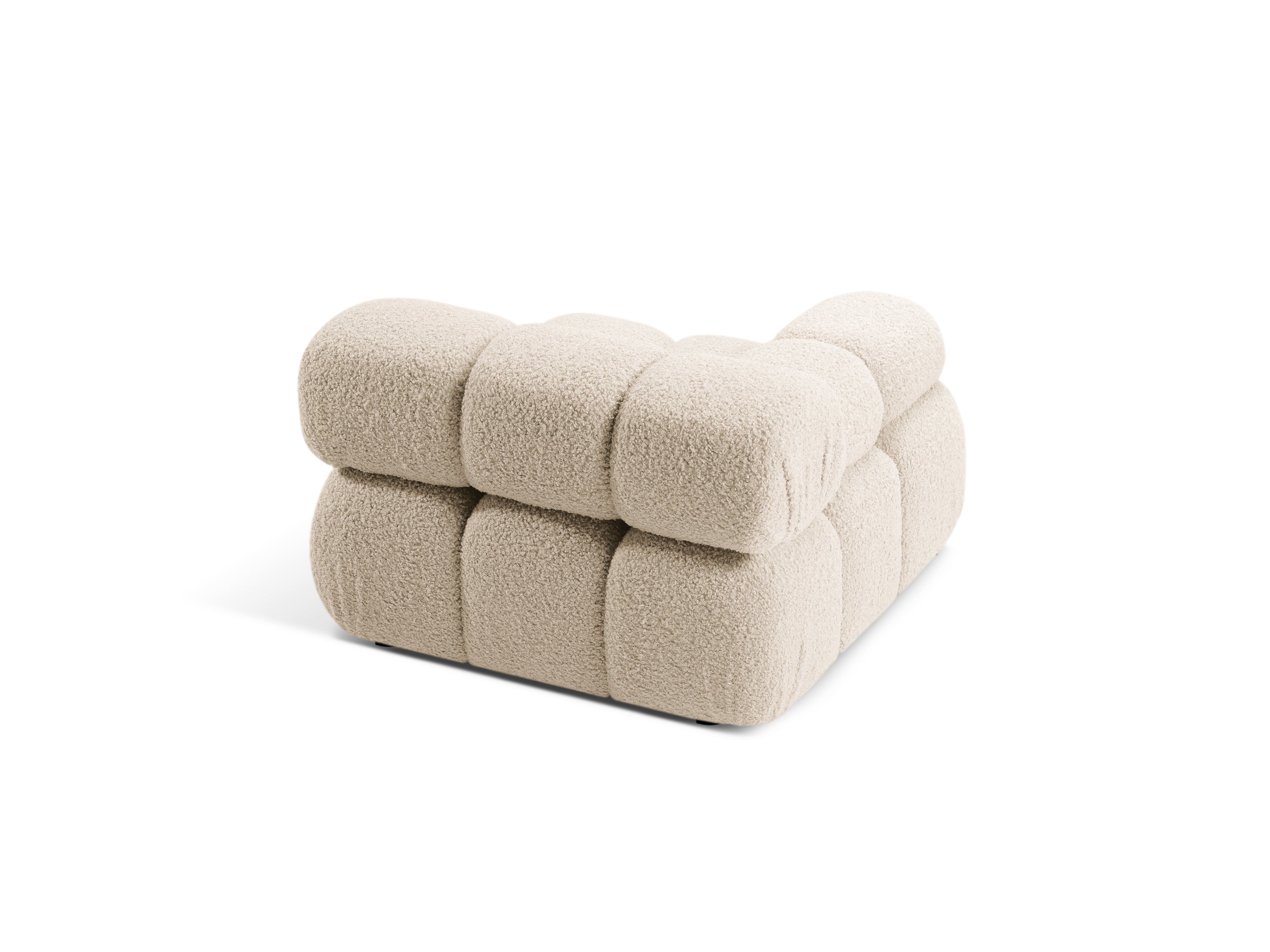 Sofa modulárna BELLIS - ľavý modul béžový boucle