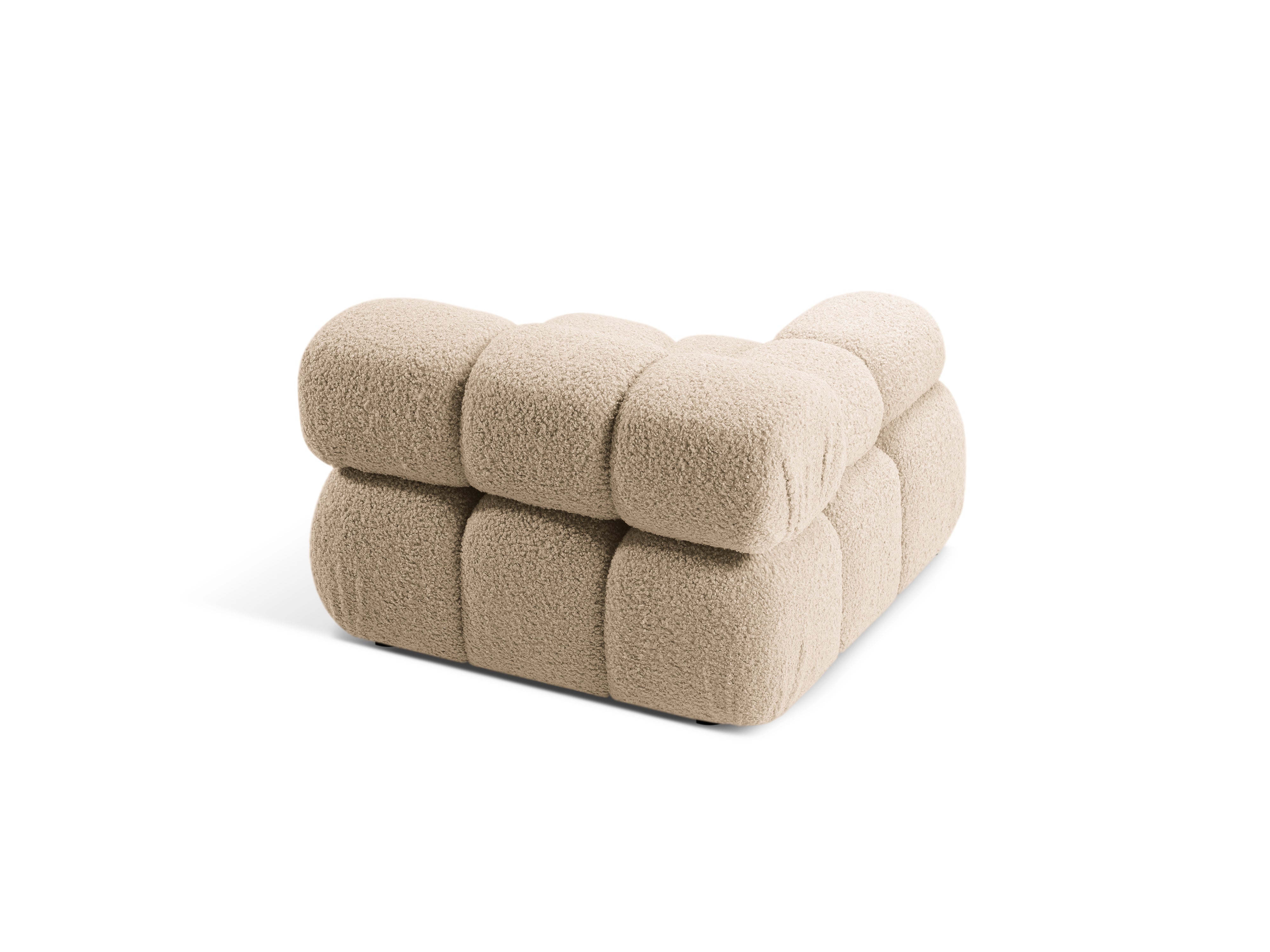 Sofa modulárna BELLIS - ľavý modul pieskový boucle