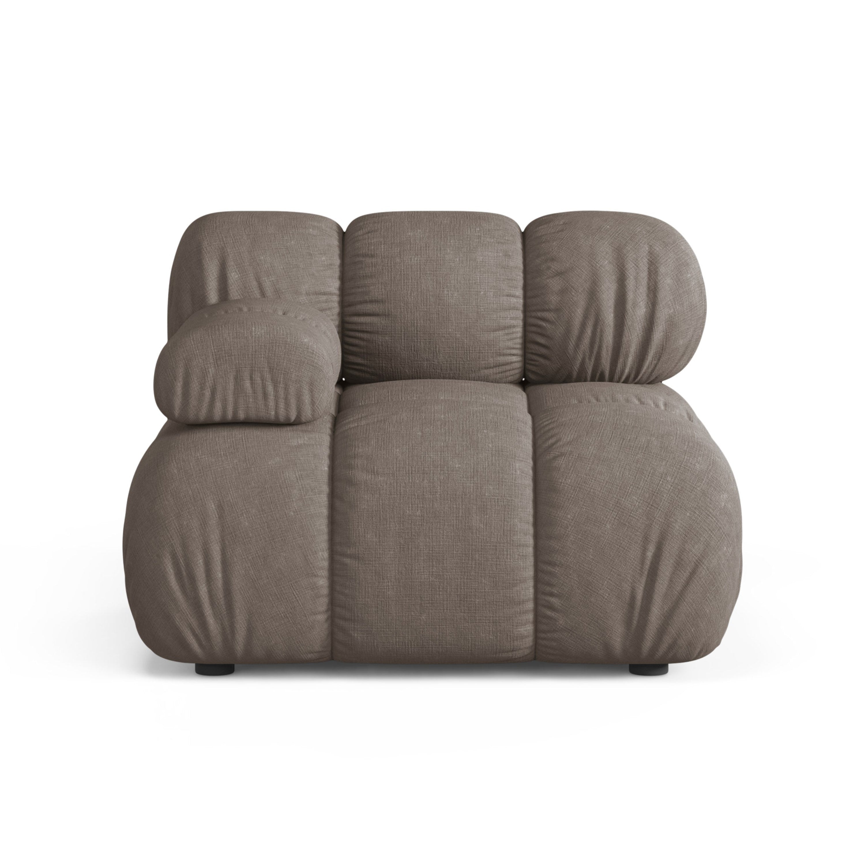 Sofa modulárna BELLIS - ľavý modul tmavé cappuccino