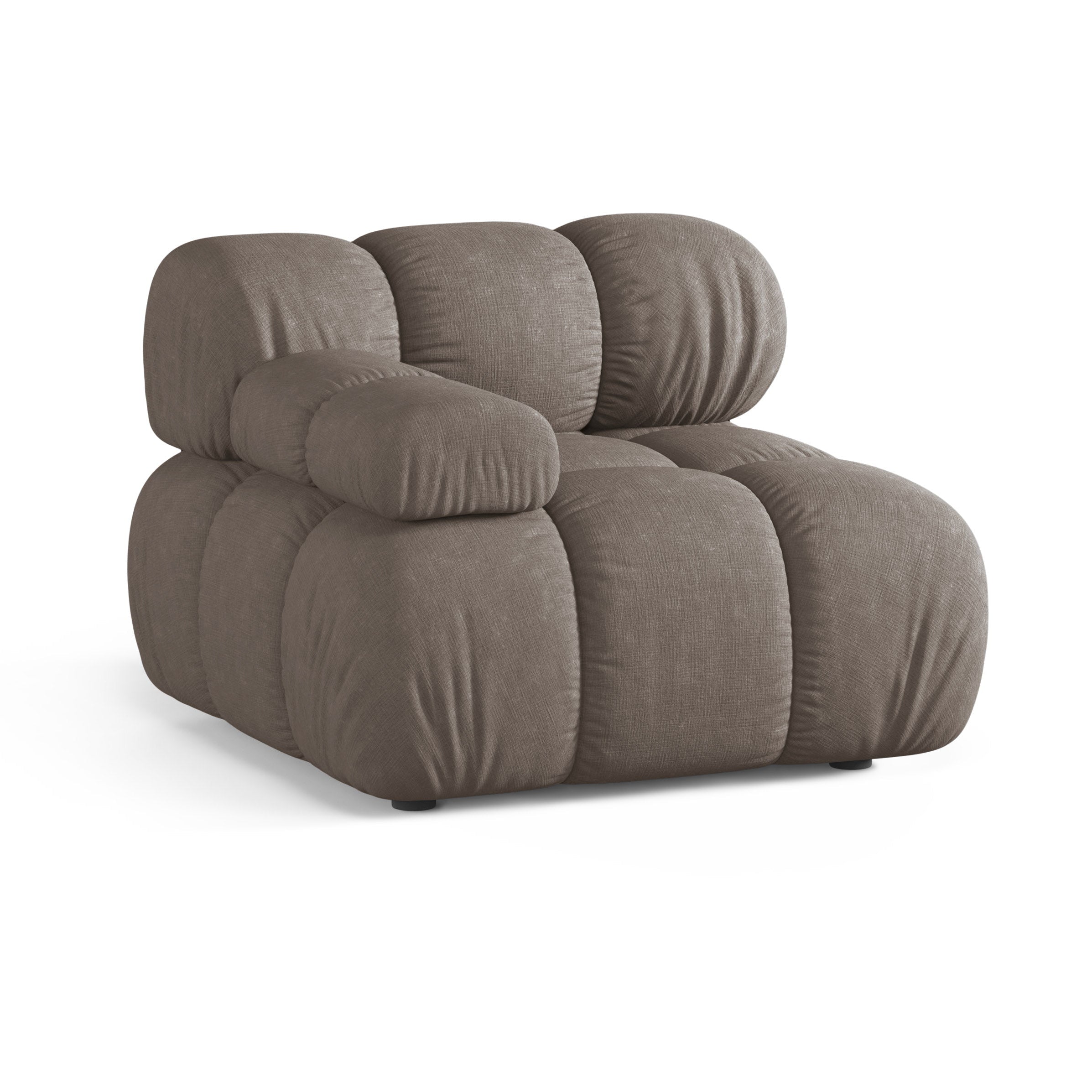 Sofa modulárna BELLIS - ľavý modul tmavé cappuccino