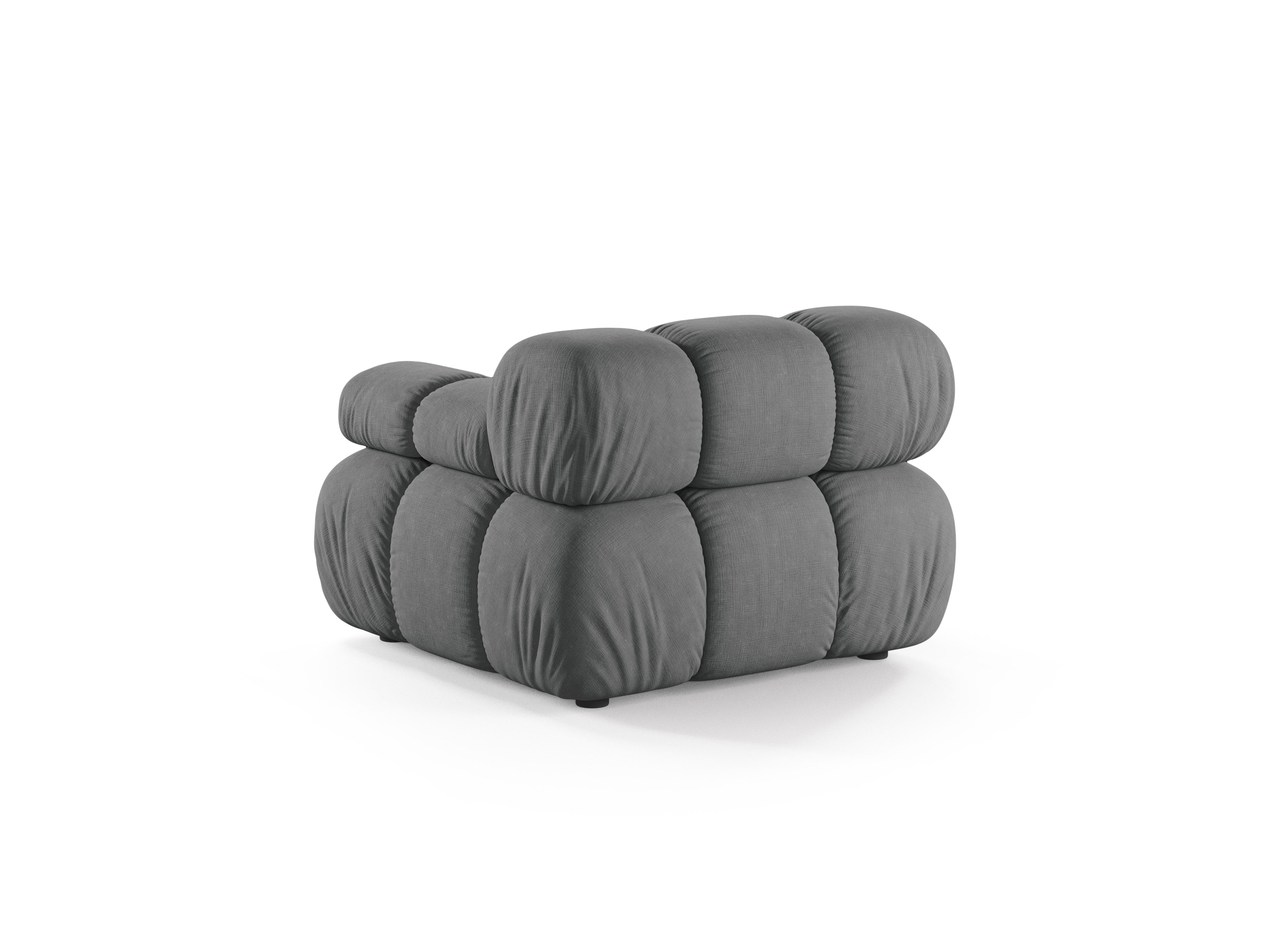 Sofa modulárna BELLIS - pravý modul šedý