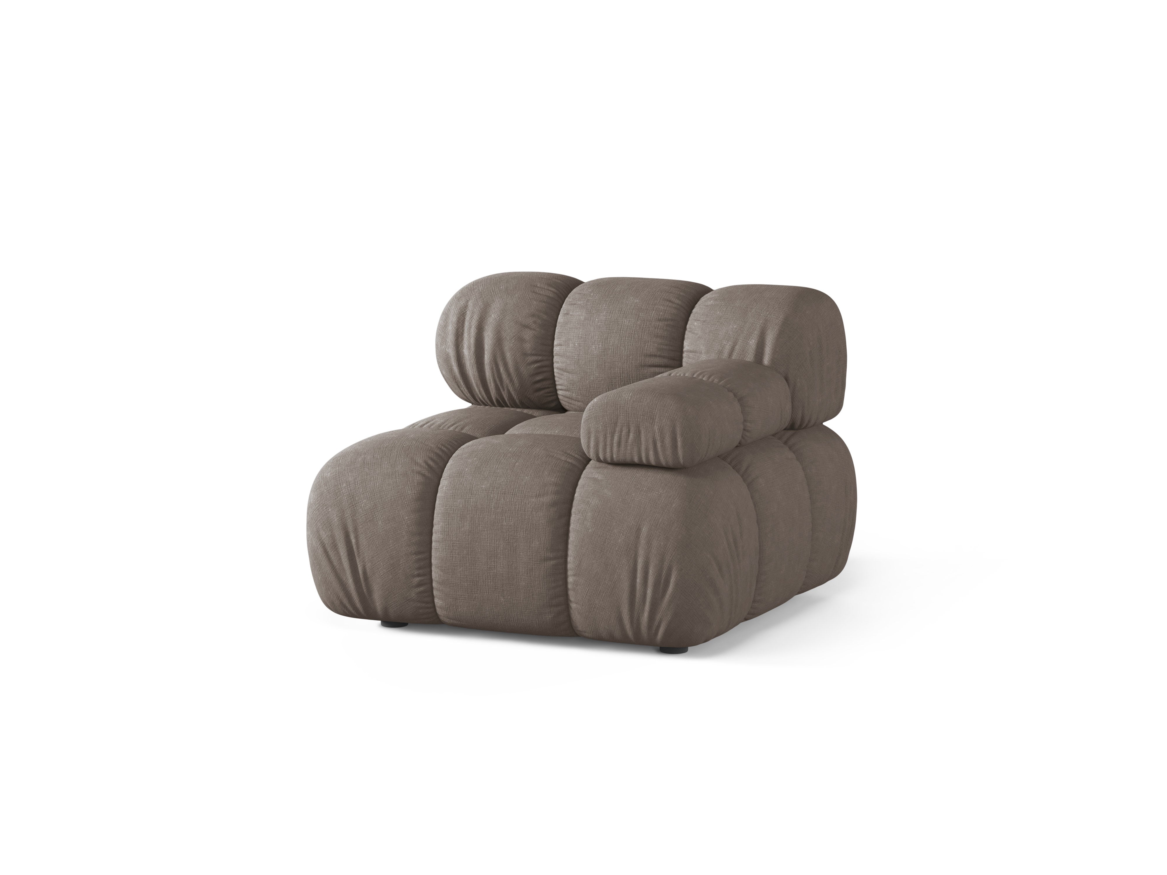 Sofa modulárna BELLIS - pravý modul tmavé cappuccino