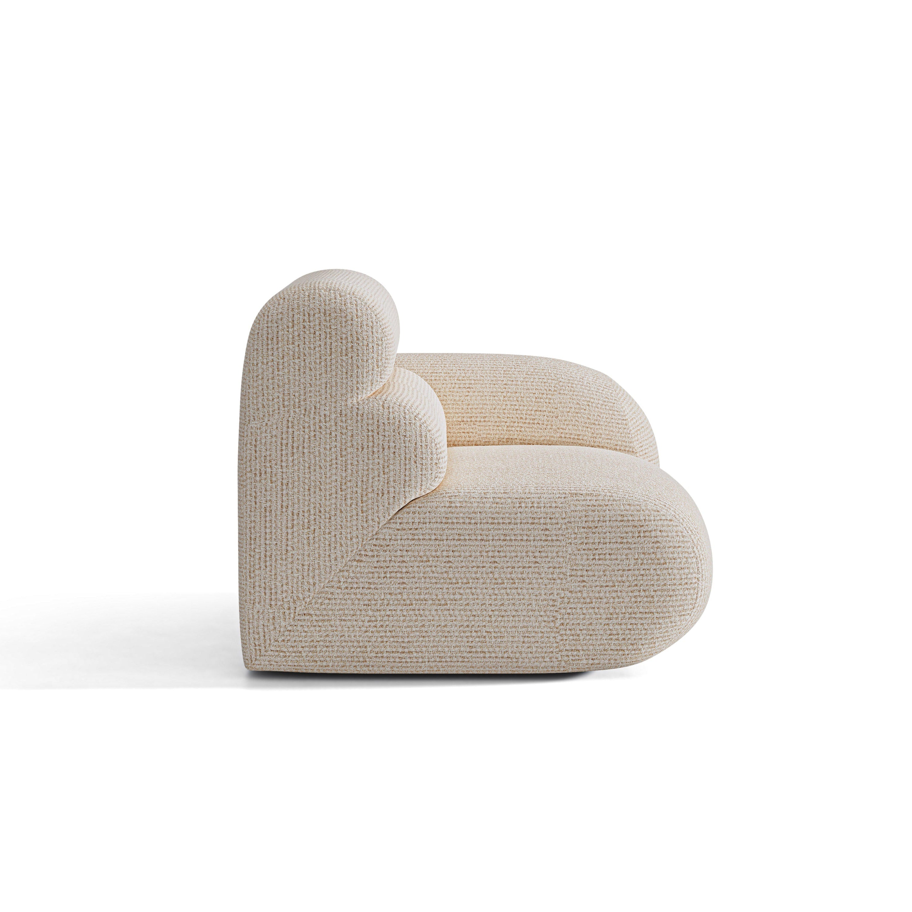 Sofa modulárna NEO - pravý modul béžový melír