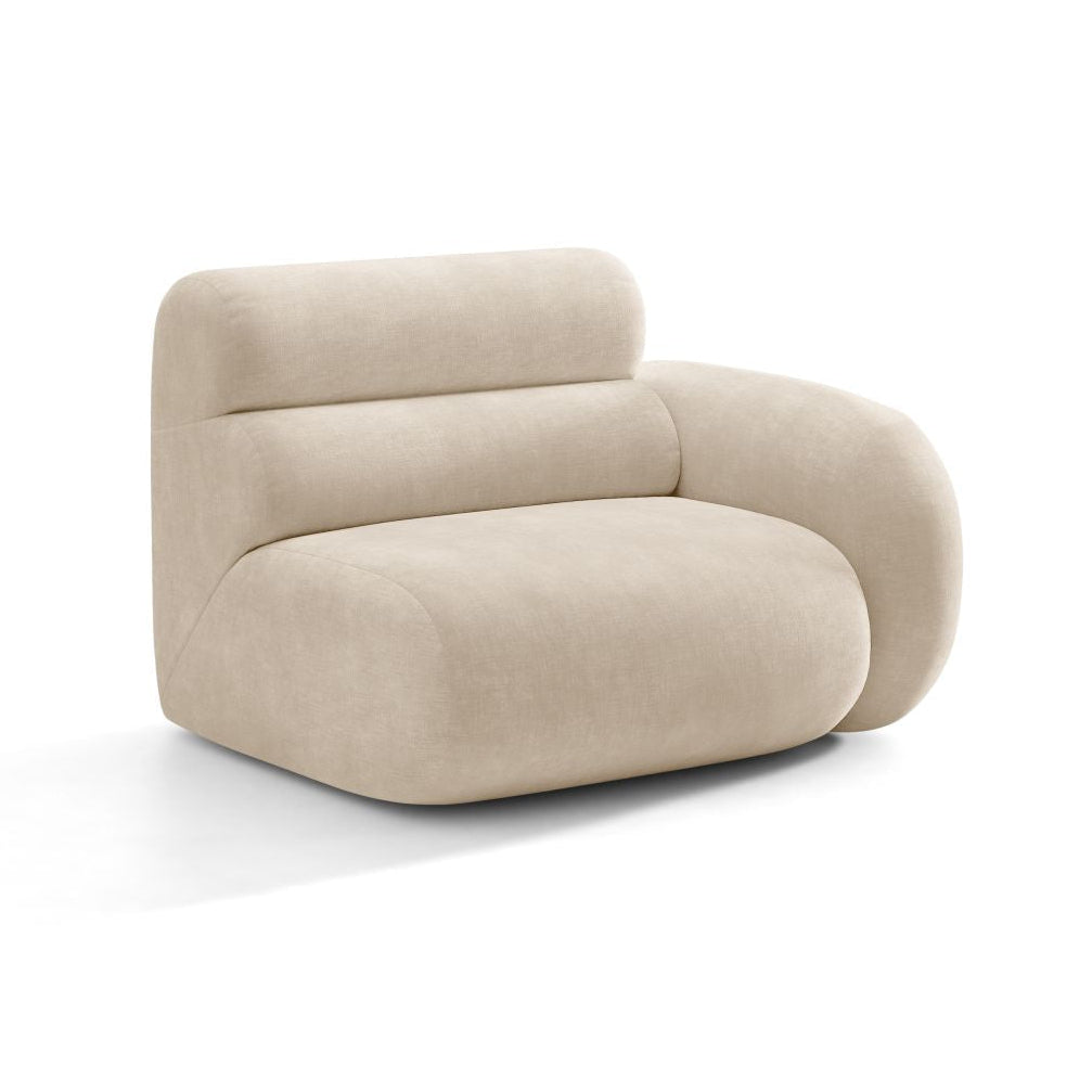 Sofa modulárna NEO - pravý modul svetlo béžový šenil
