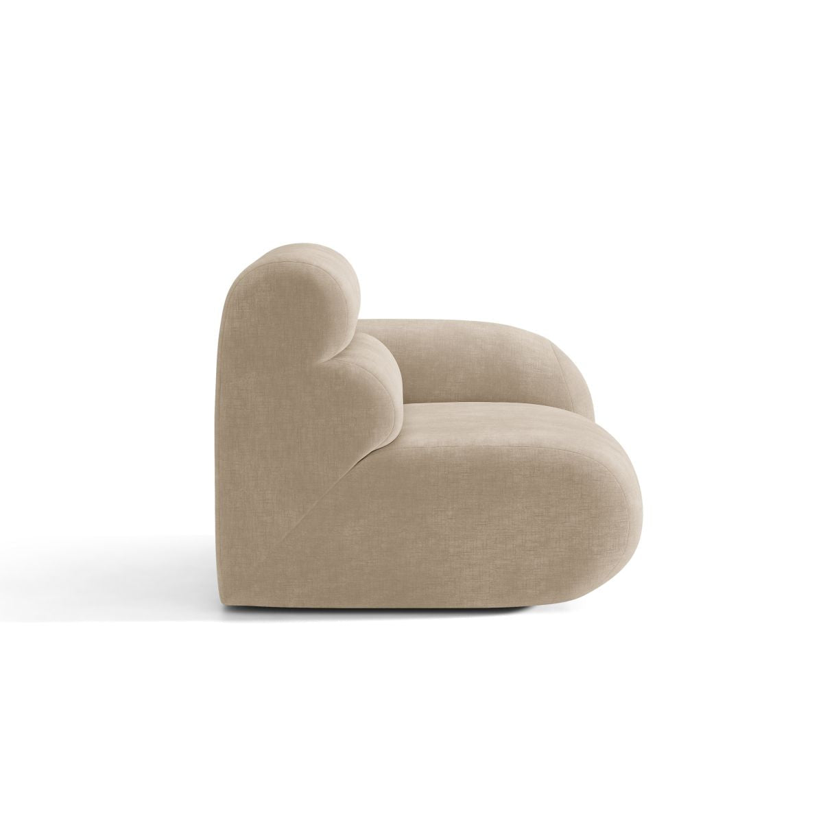 Sofa modulárna NEO - pravý modul béžový šenil