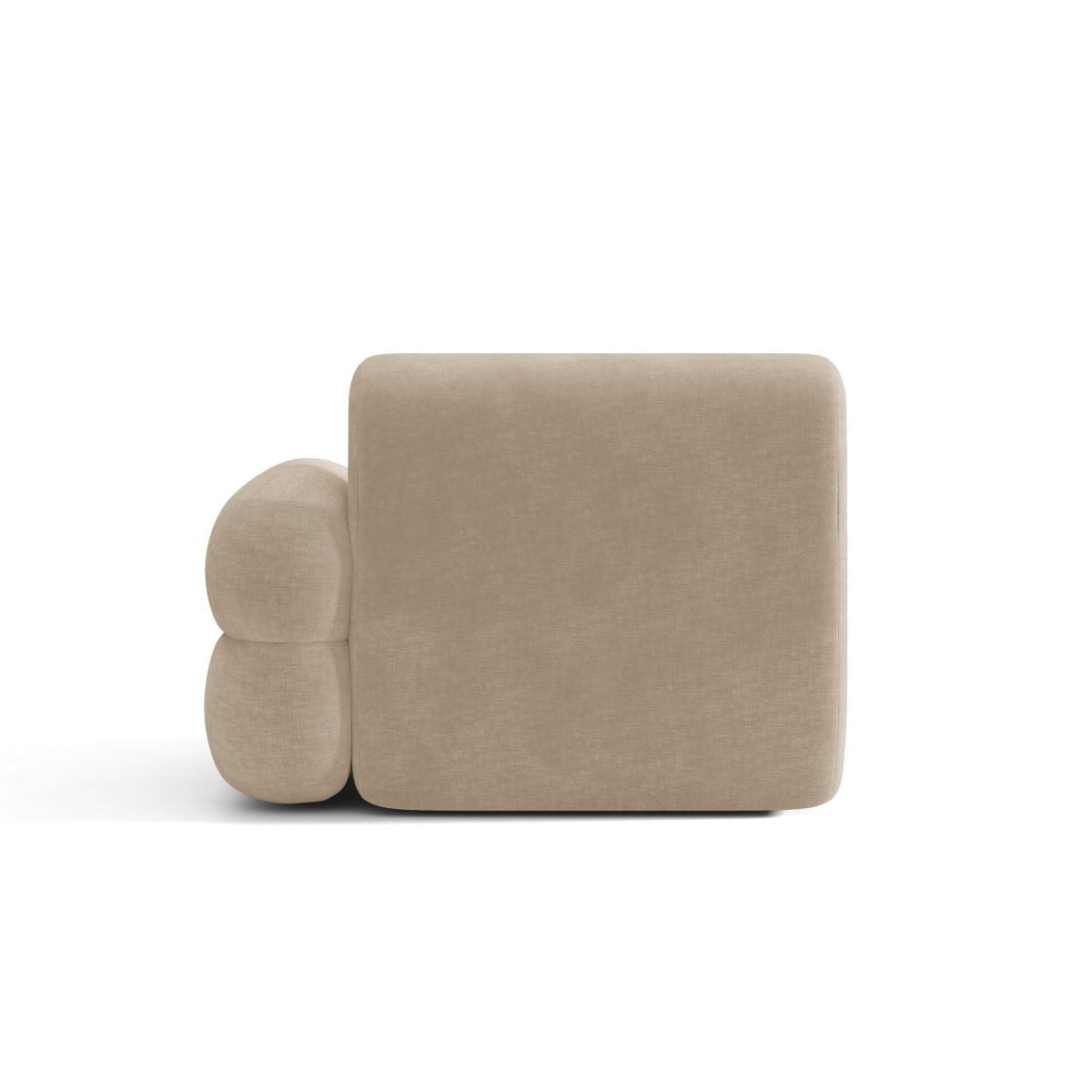 Sofa modulárna NEO - pravý modul béžový šenil