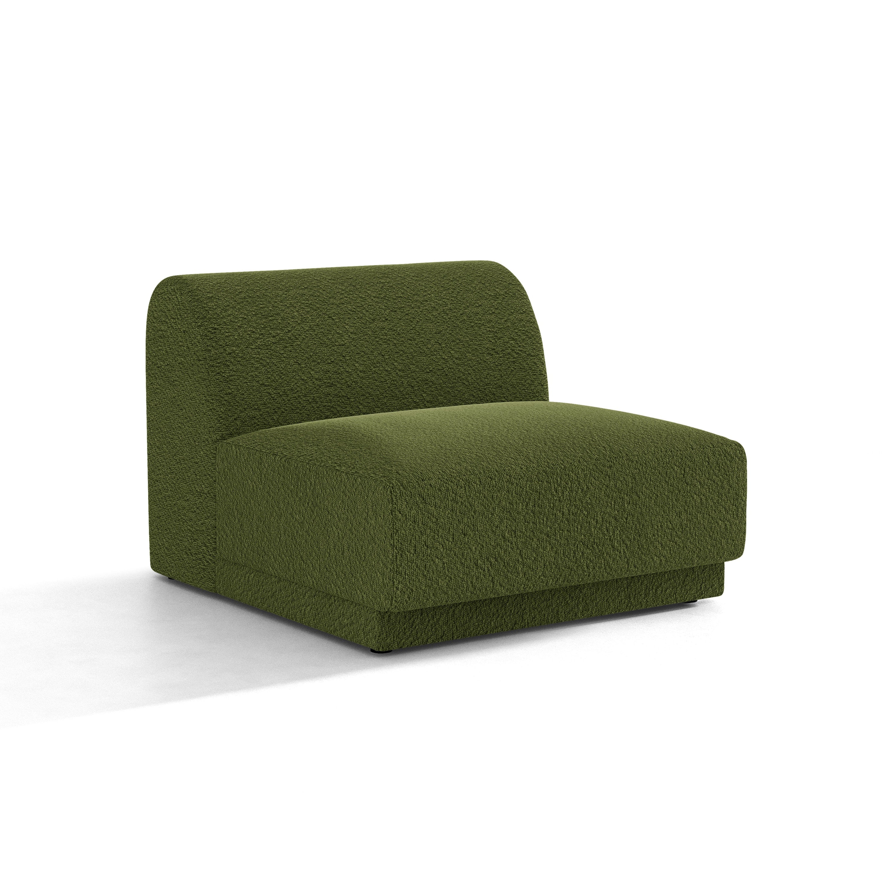 Fotel / modul MILEY zelený boucle