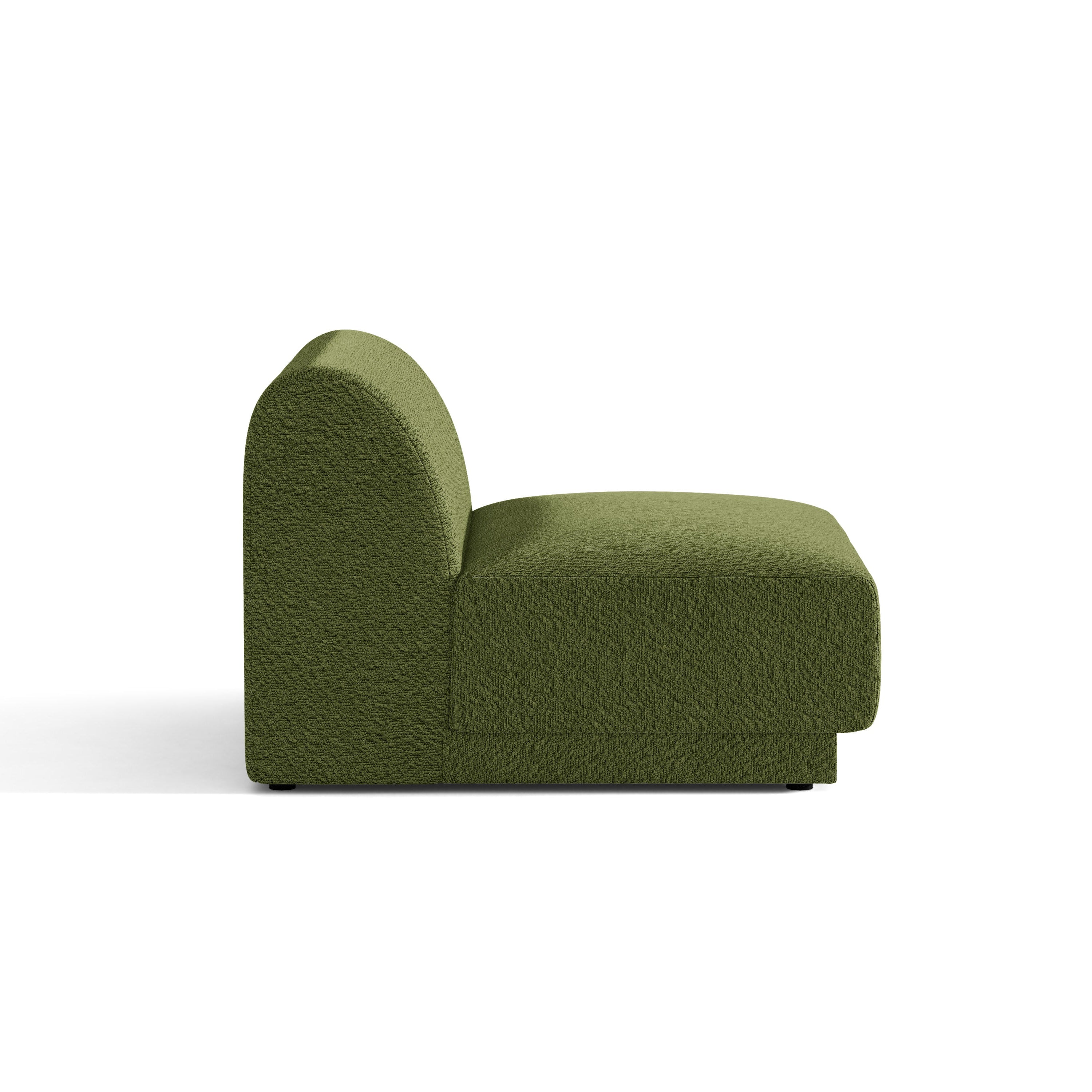 Fotel / modul MILEY zelený boucle