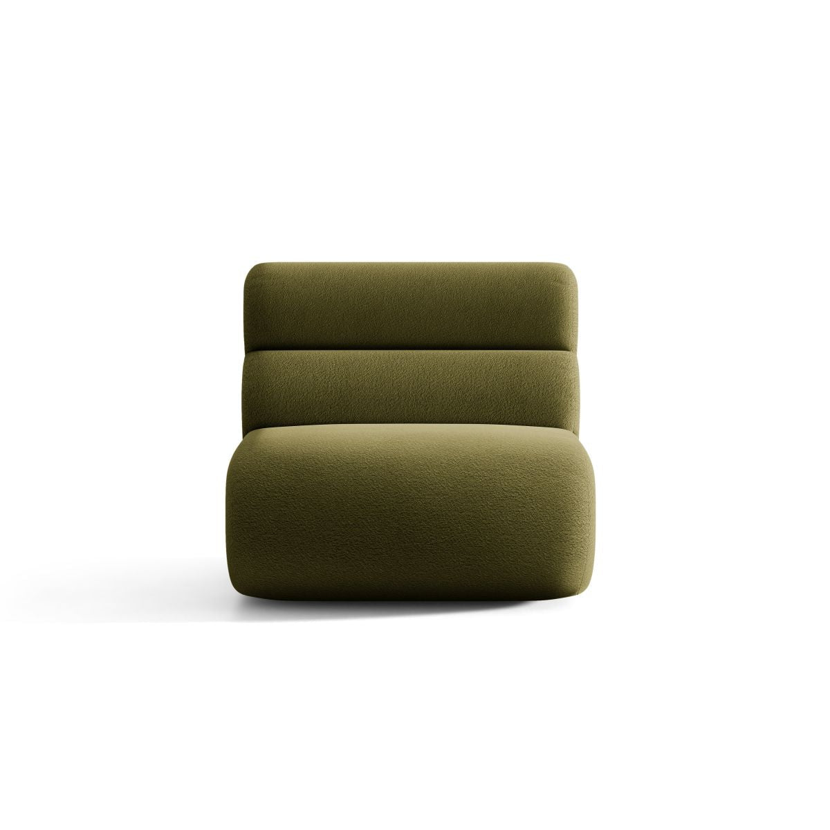 Fotel / modul NEO olivový boucle