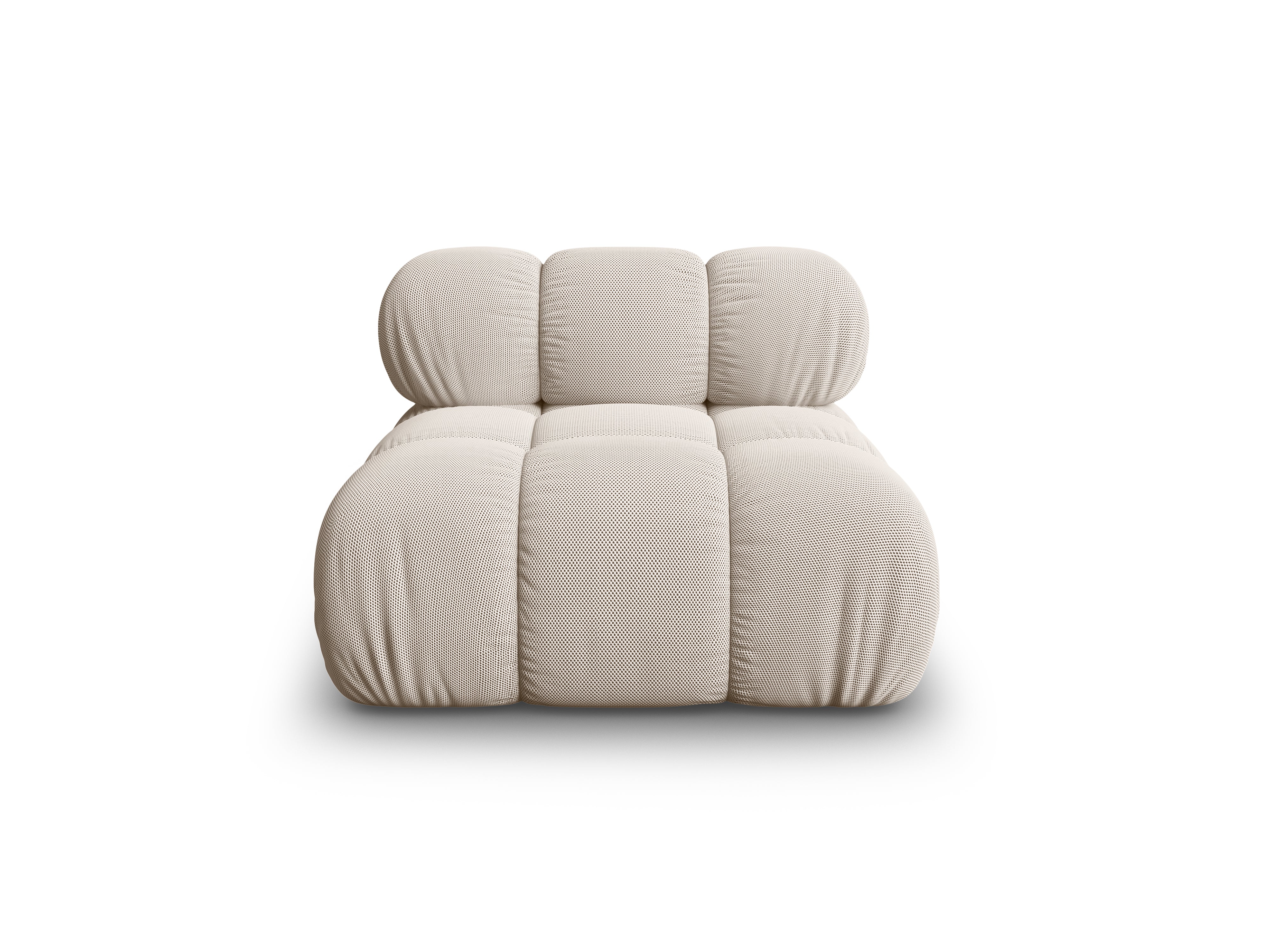 Fotel / modul BELLIS béžová tkanina 3D