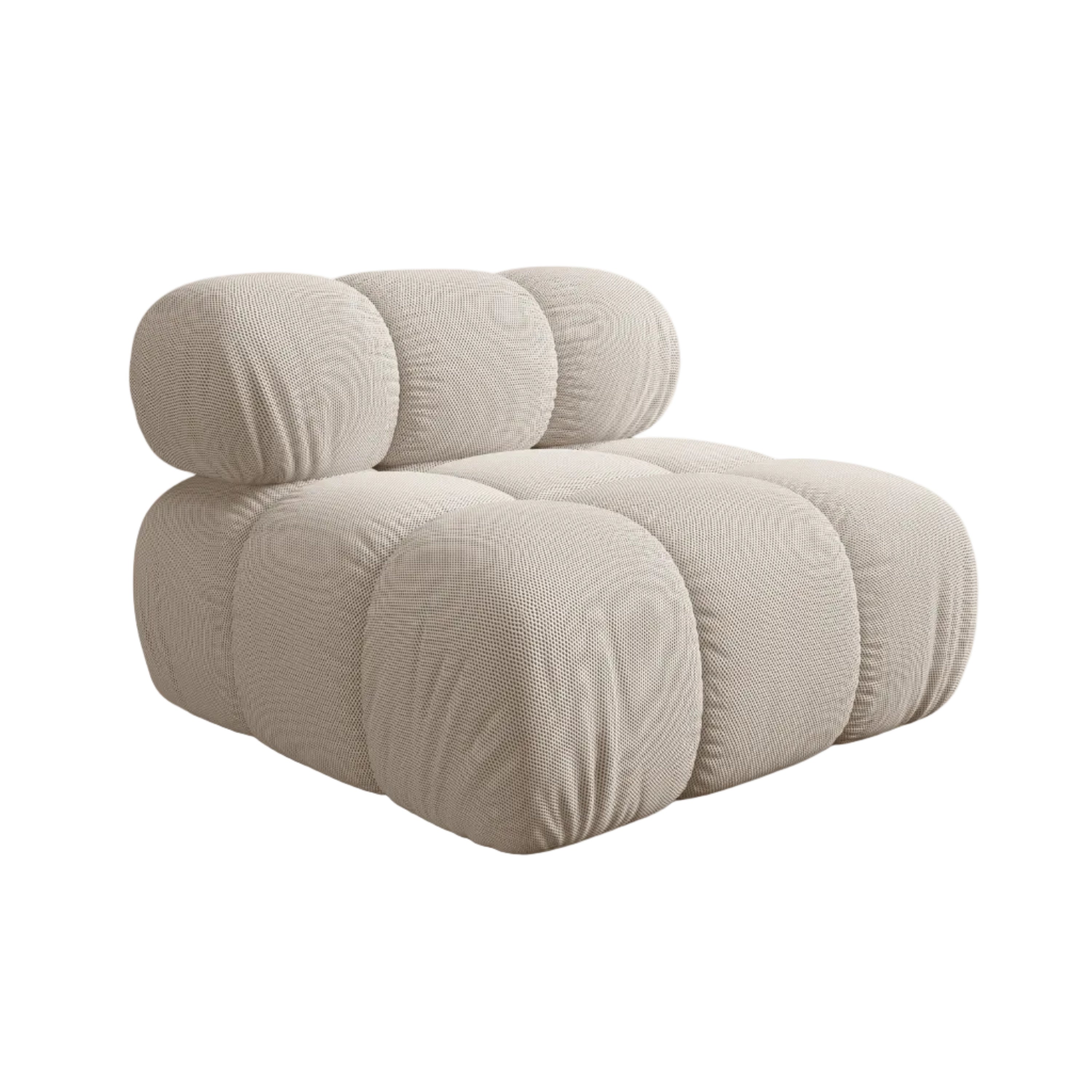 Fotel / modul BELLIS béžová tkanina 3D