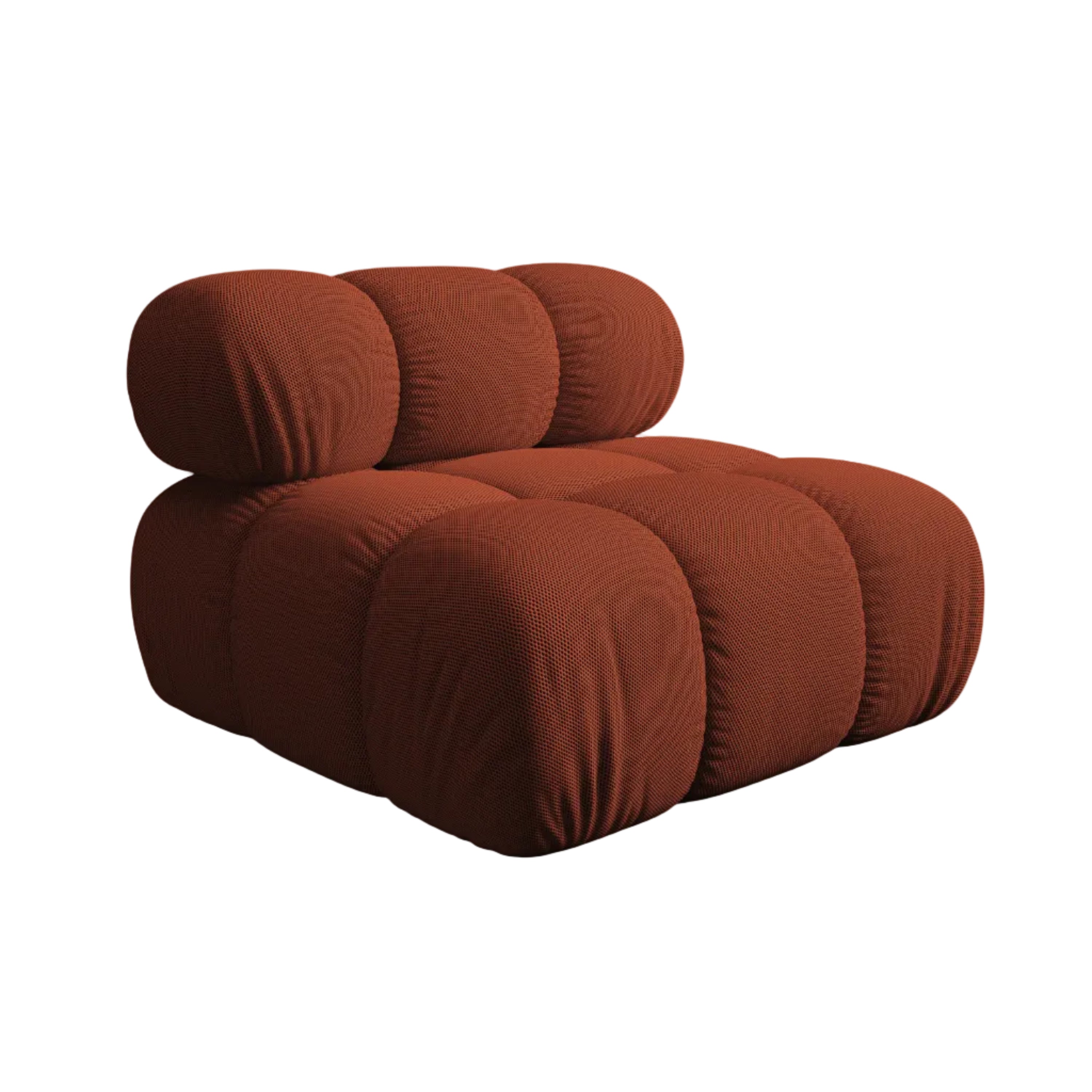 Fotel / modul BELLIS, cihlová 3D tkanina