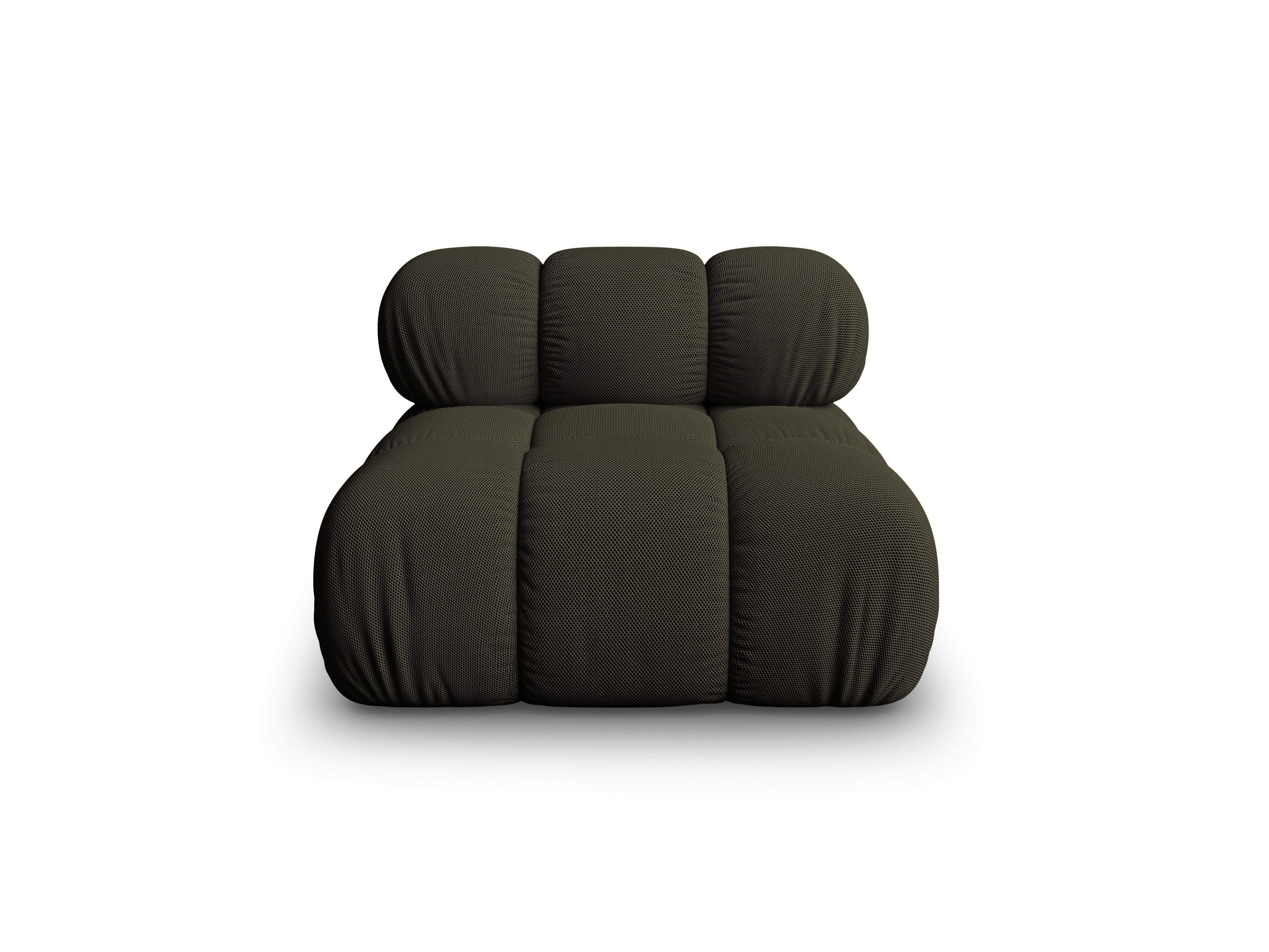 Fotel / modul BELLIS tmavozelená tkanina 3D
