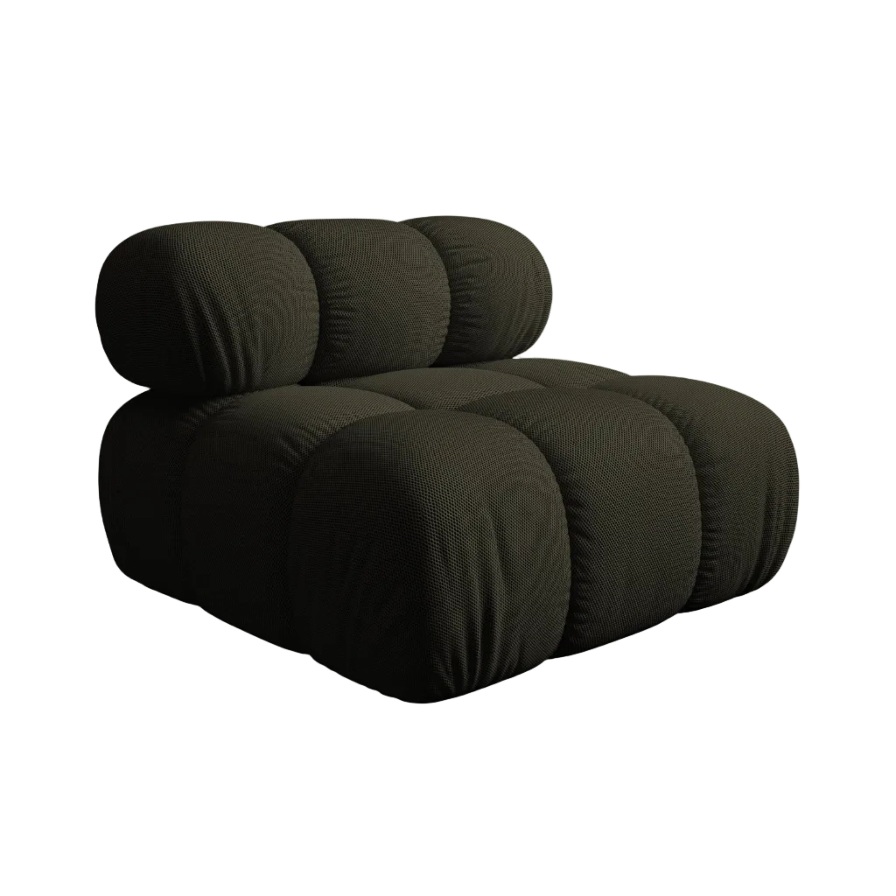 Fotel / modul BELLIS tmavozelená tkanina 3D