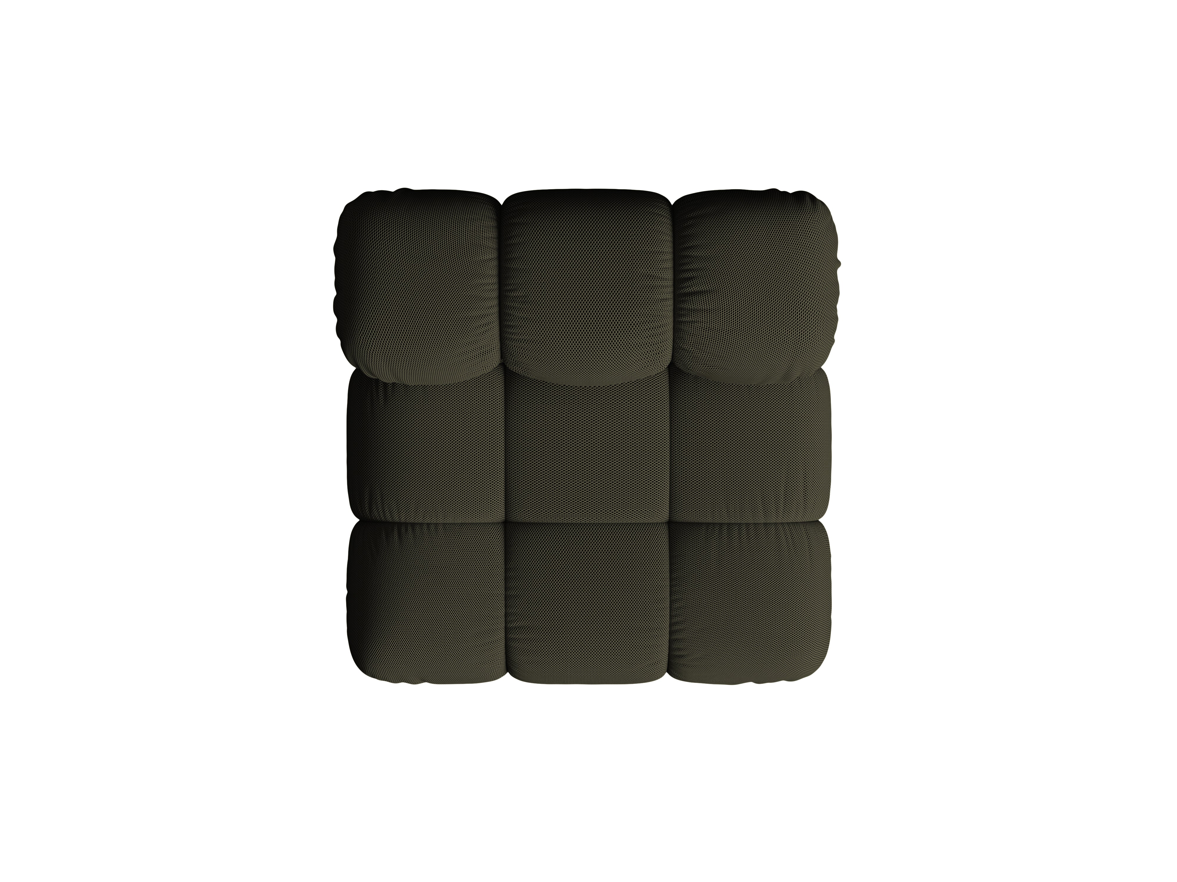 Fotel / modul BELLIS tmavozelená tkanina 3D