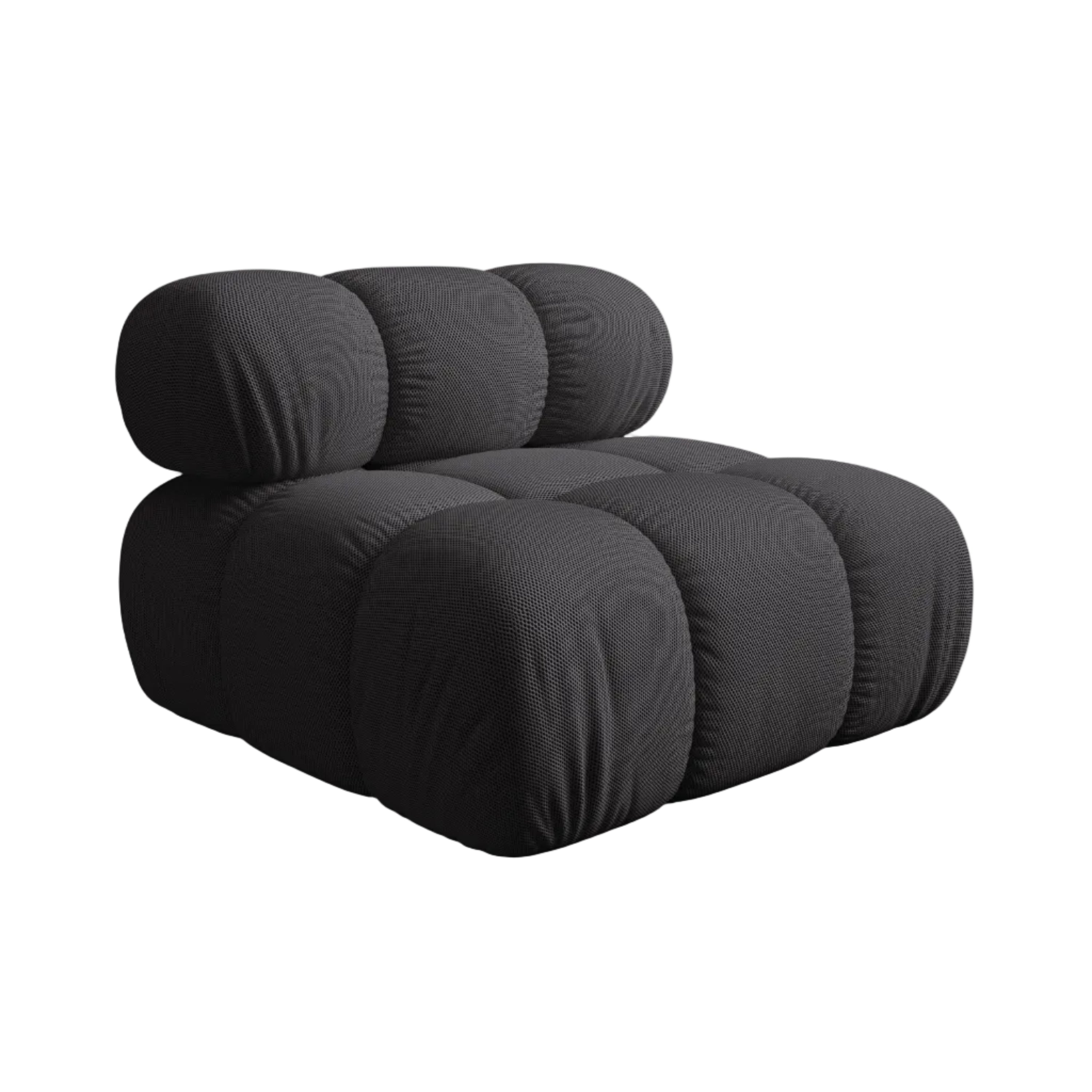 Fotel / modul BELLIS tmavosivá tkanina 3D