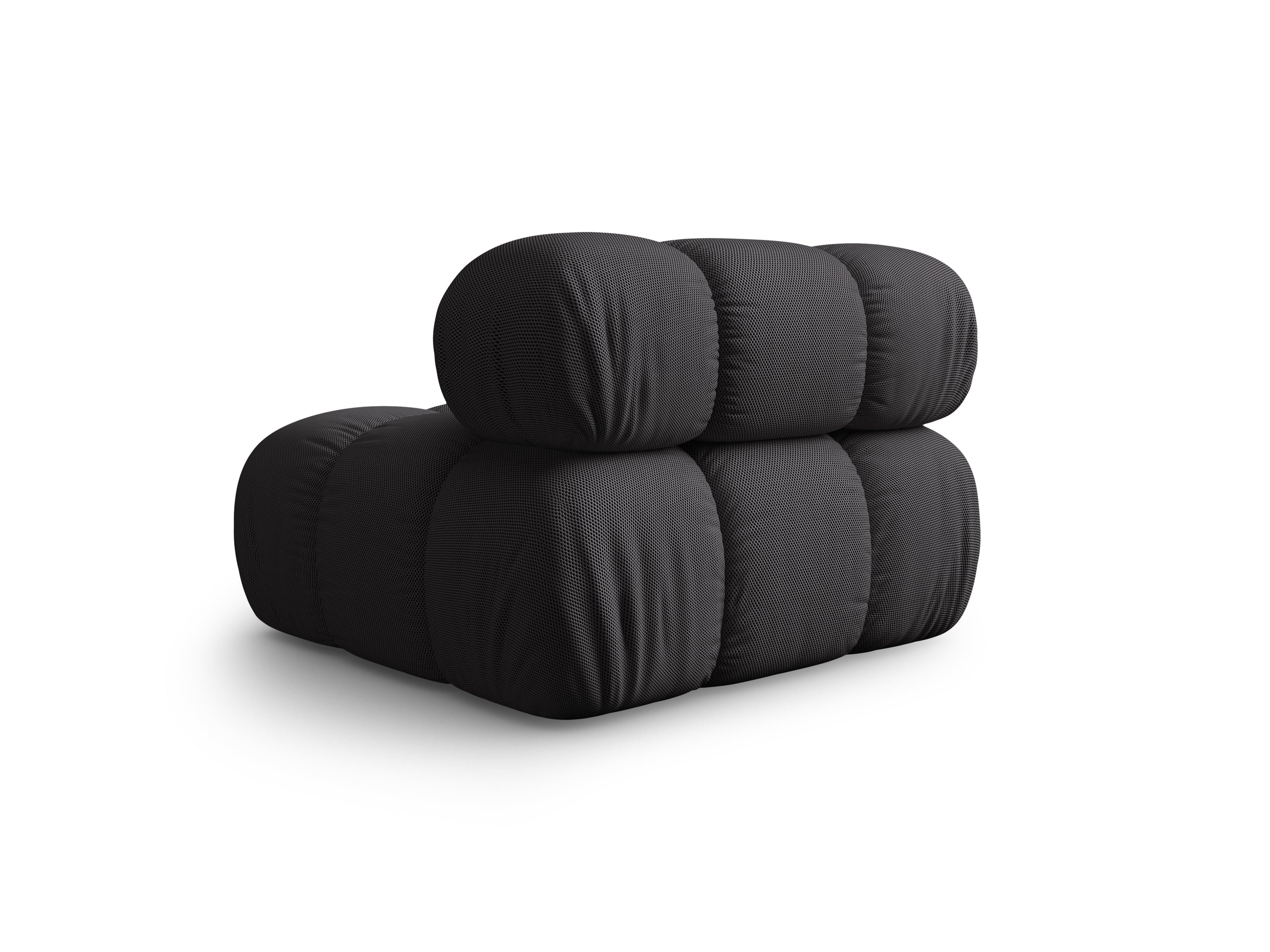 Fotel / modul BELLIS tmavosivá tkanina 3D